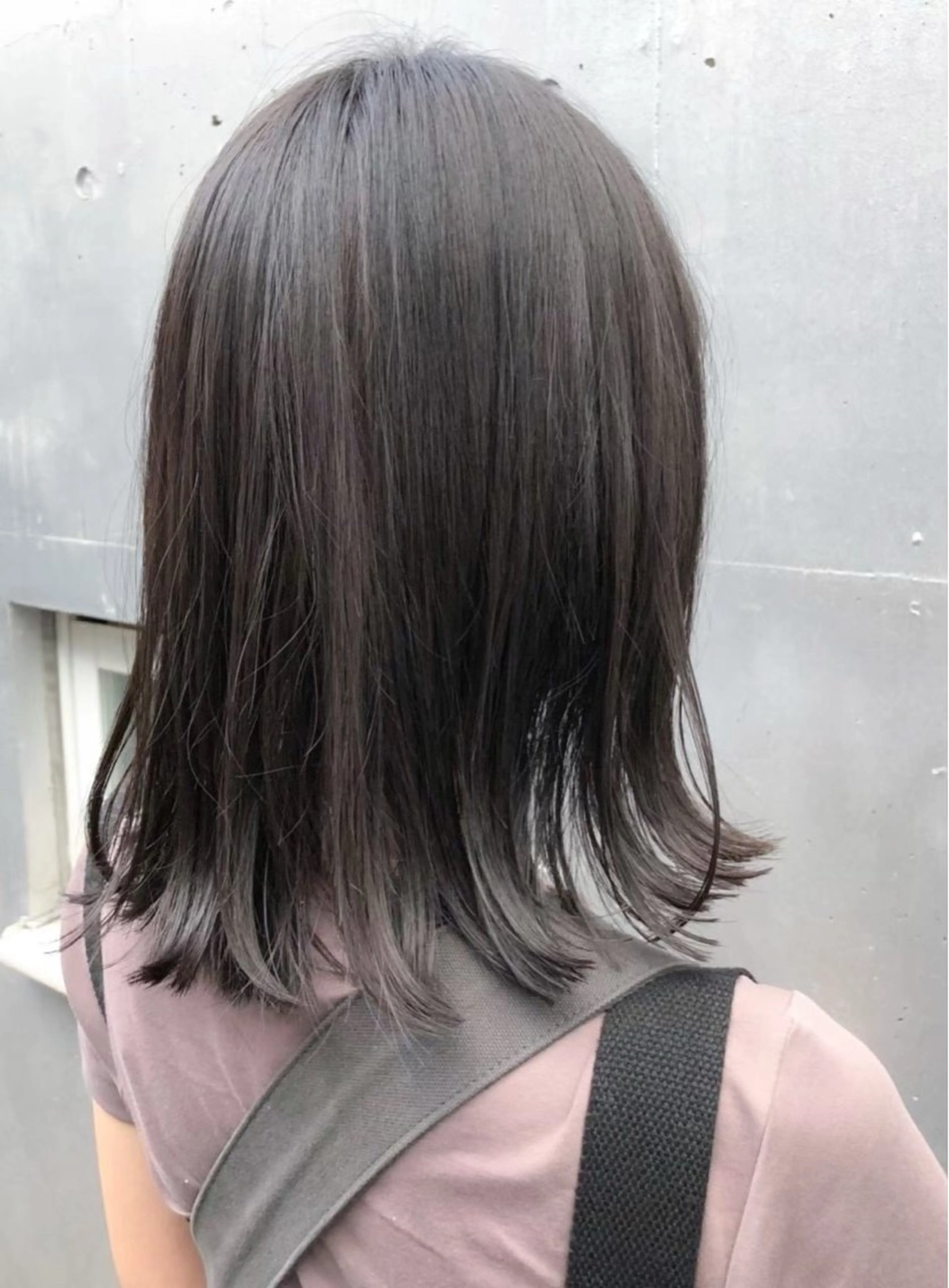 ミディアム ヘアカラー トリートメント 🌺柔らか透明感 カラー🌊MAMIのヘアスタイル