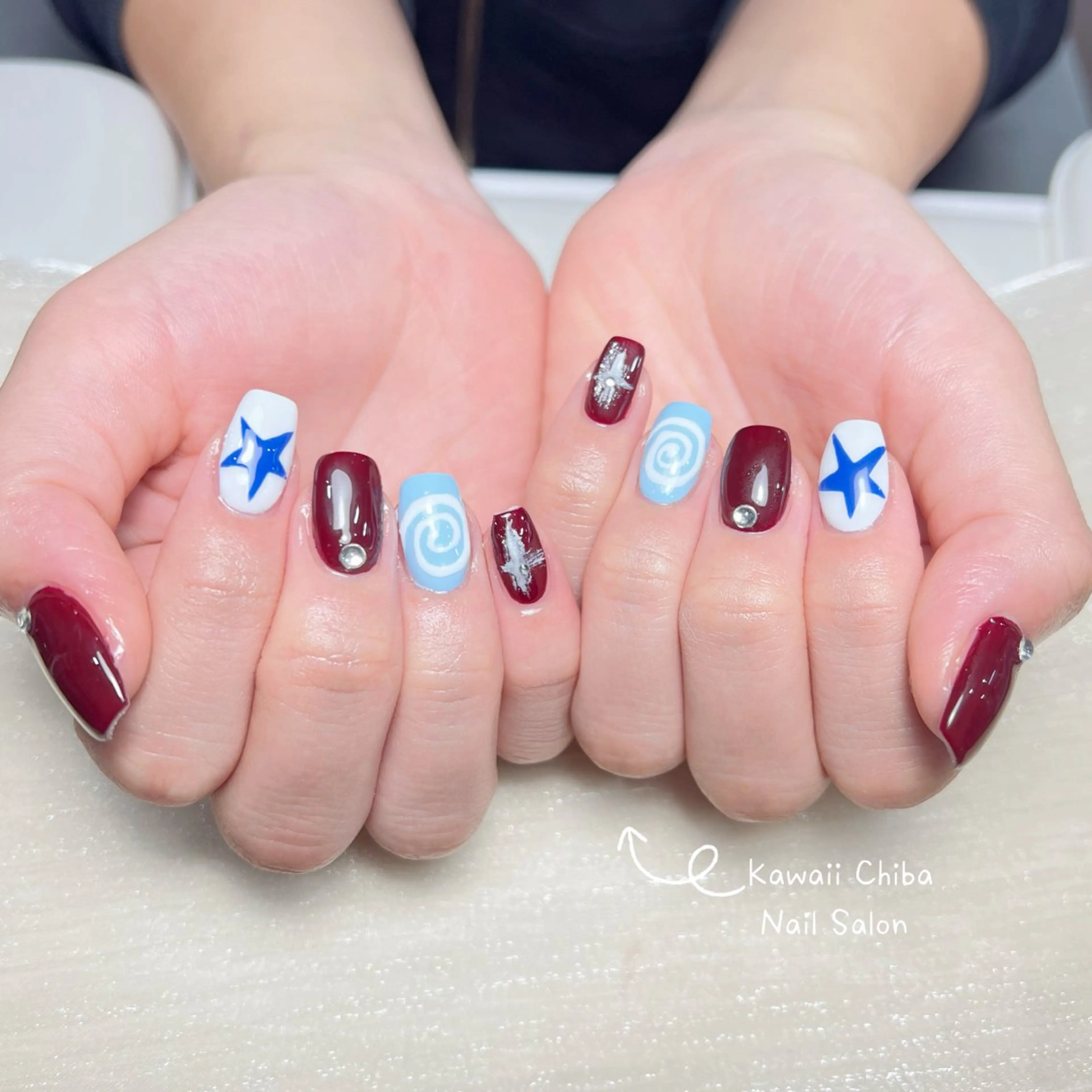 ネイル 長さ出し ジェルネイル 韓国ネイル シンプルネイル ネイルチップ KAWAII NAIL SALON所属・Kawaii Nail Salonのネイルデザイン