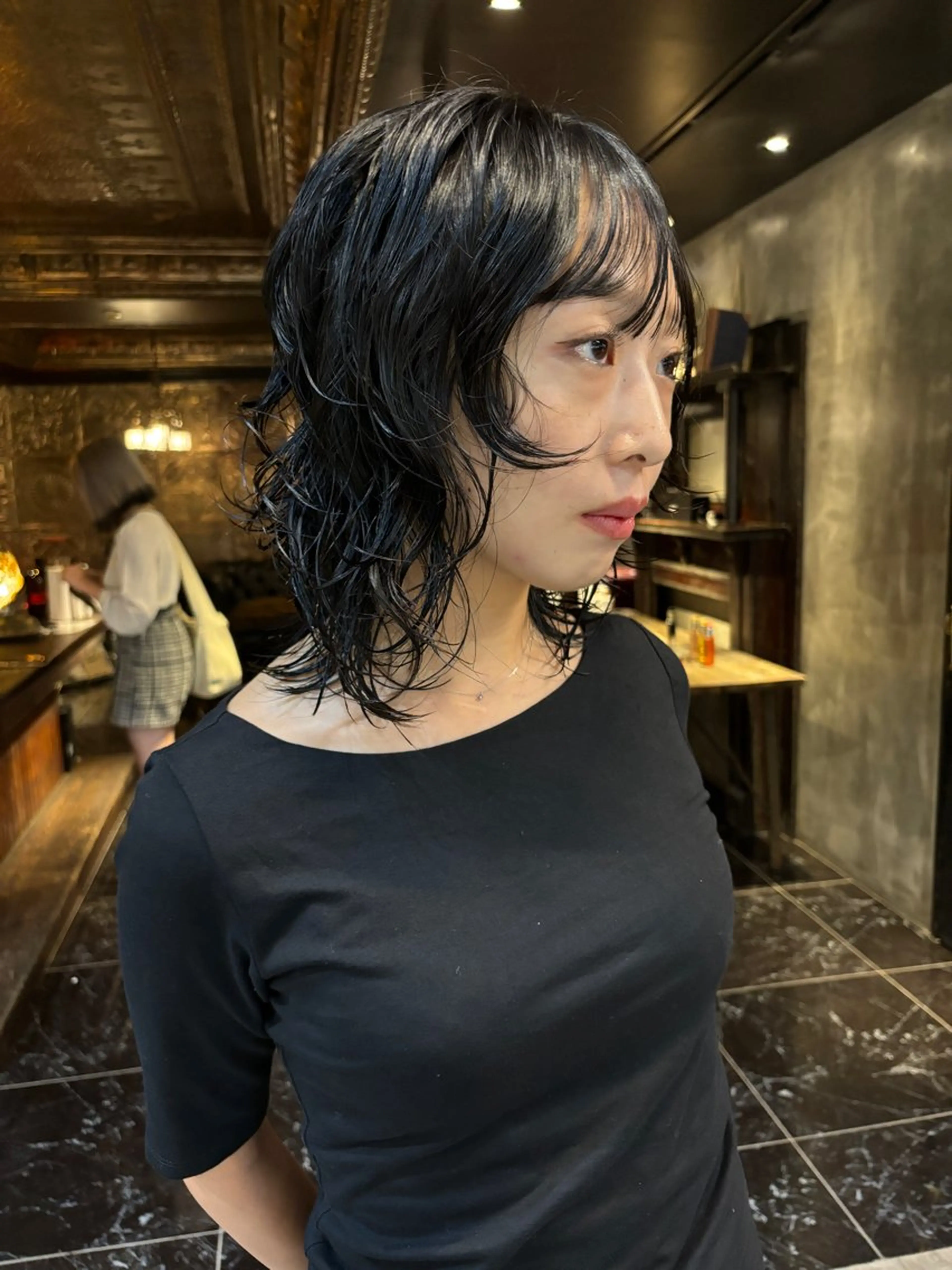 ミディアム パーマ デザインレイヤー/ KOSUKEのヘアスタイル