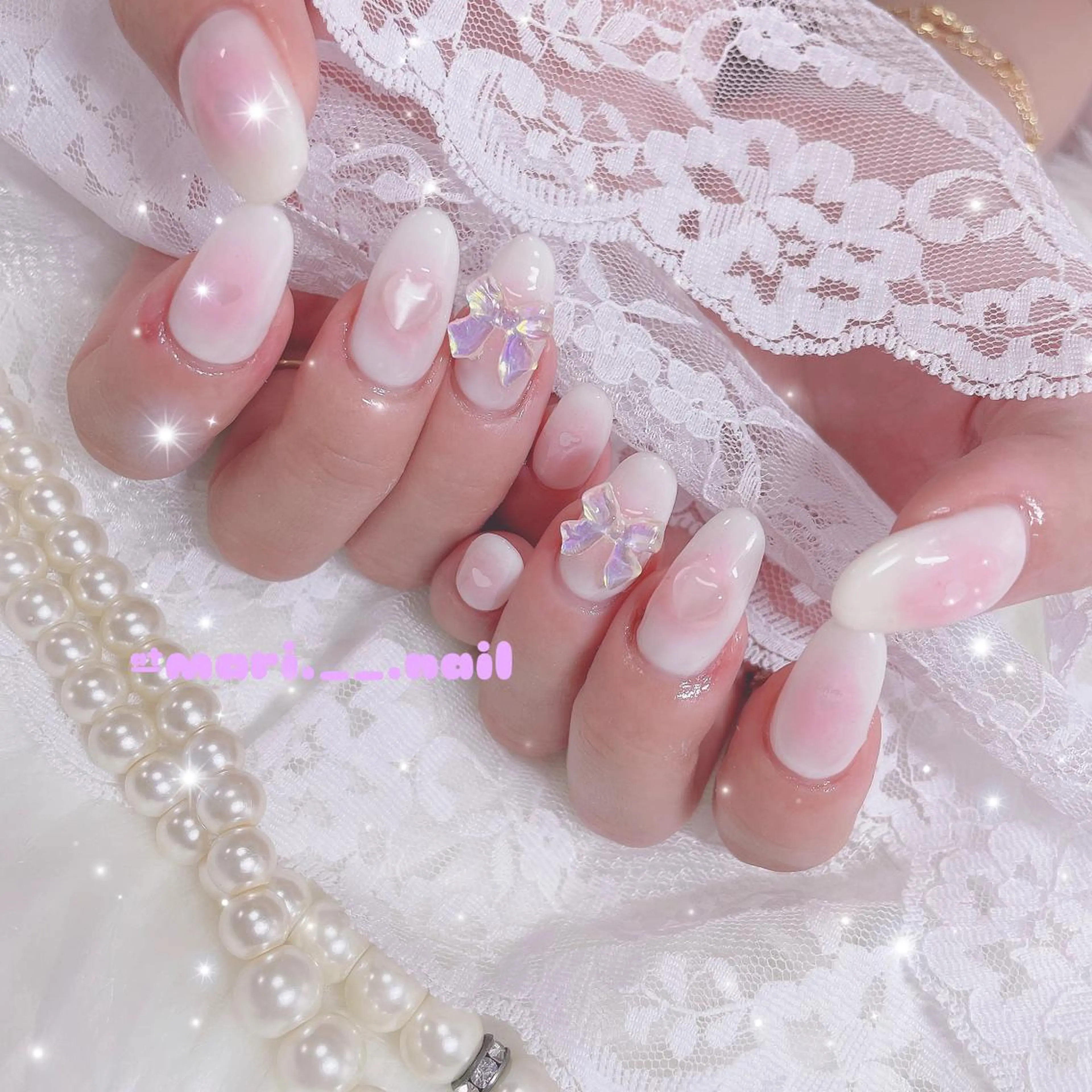 ネイル 🎀 Mayu 🎀痛ネイルのネイルデザイン