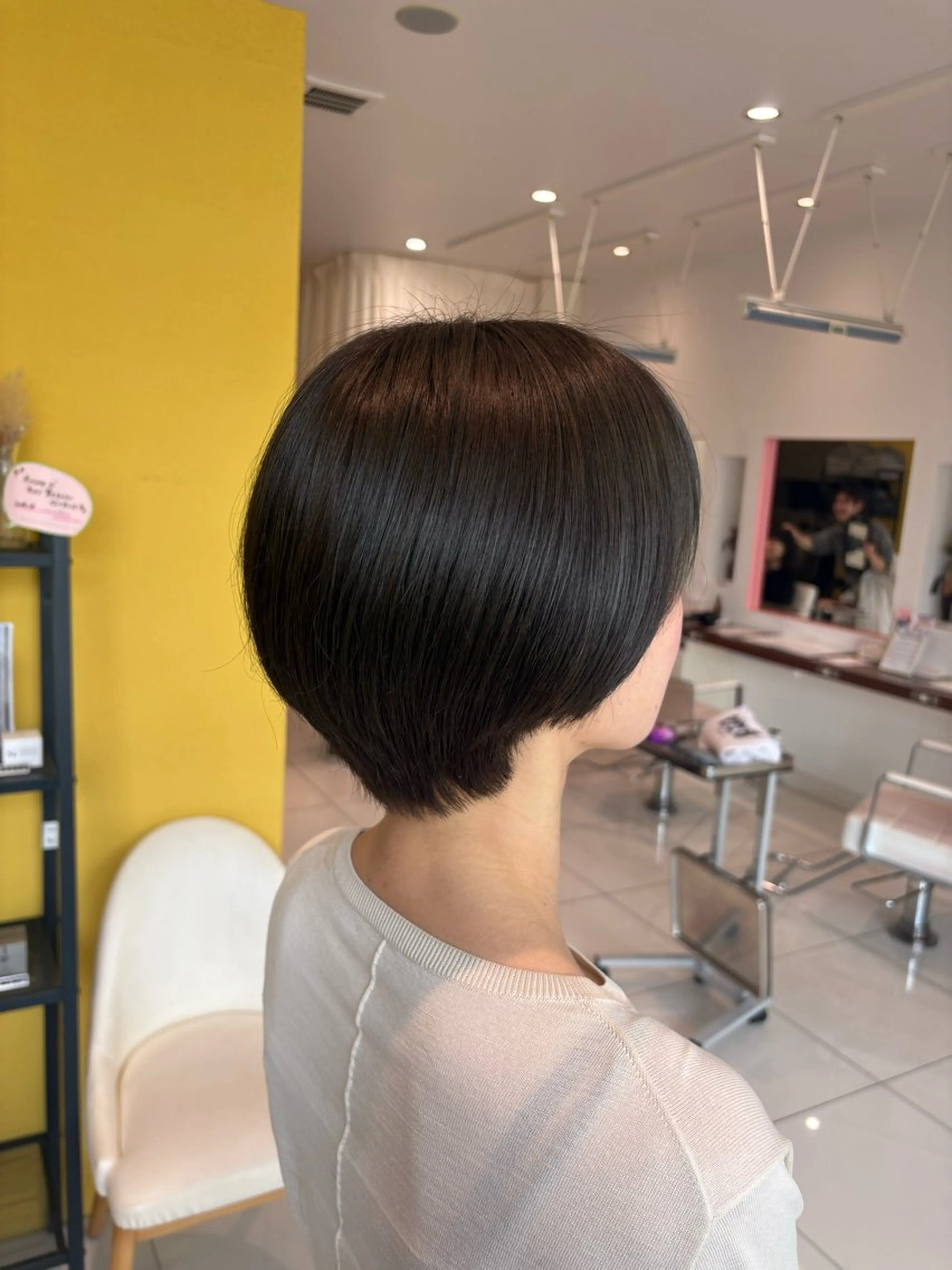 ショート カラー グレージュ オリーブグレージュ オリーブグレー ショートヘア 🌷ヘアメイク美容師 Yuka🌷のその他イメージ