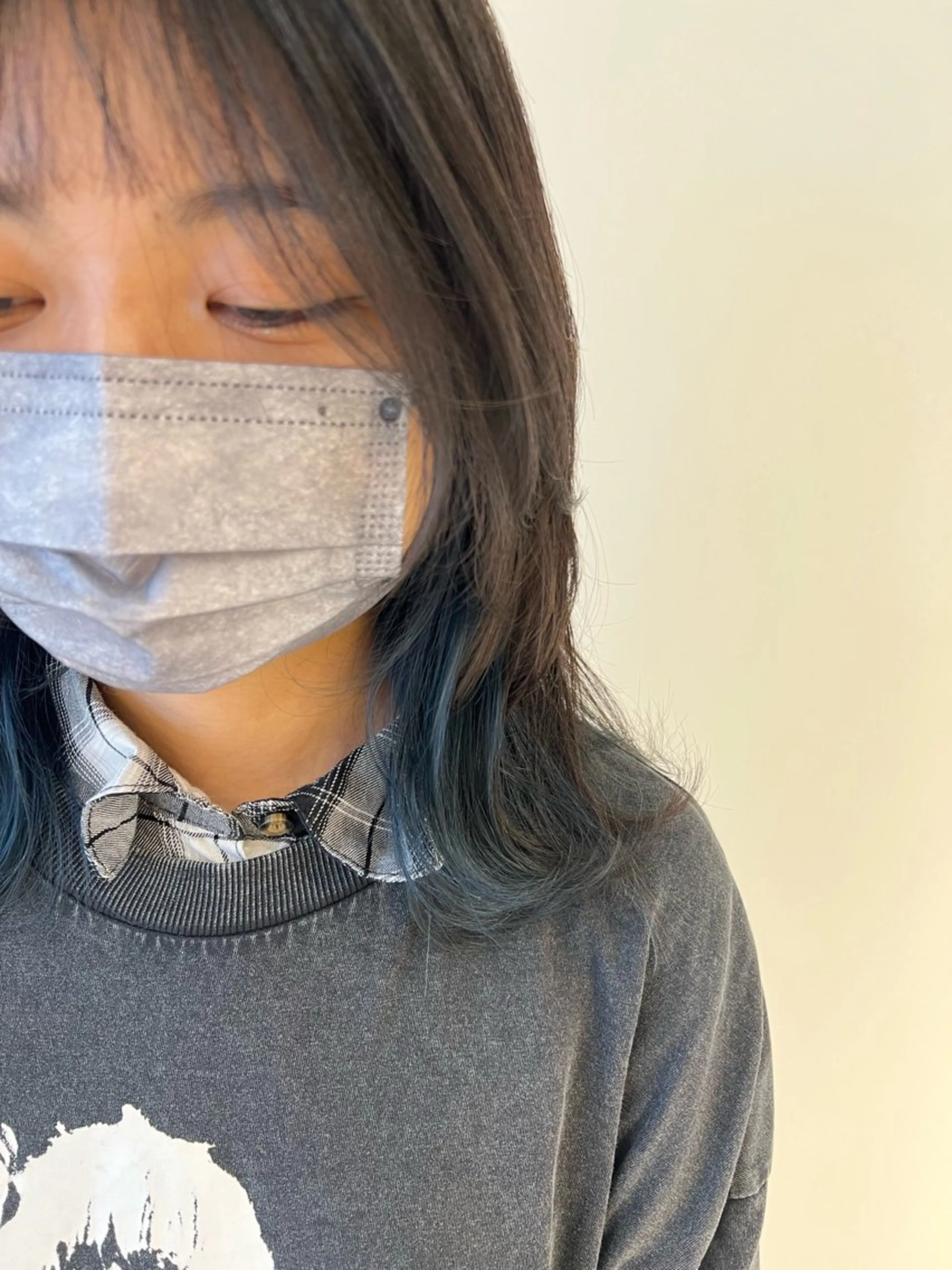 ミディアム カラー ブリーチ インナーカラー 美髪矯正/髪質改善/ 艶髪🤍伊藤梨紗のヘアスタイル