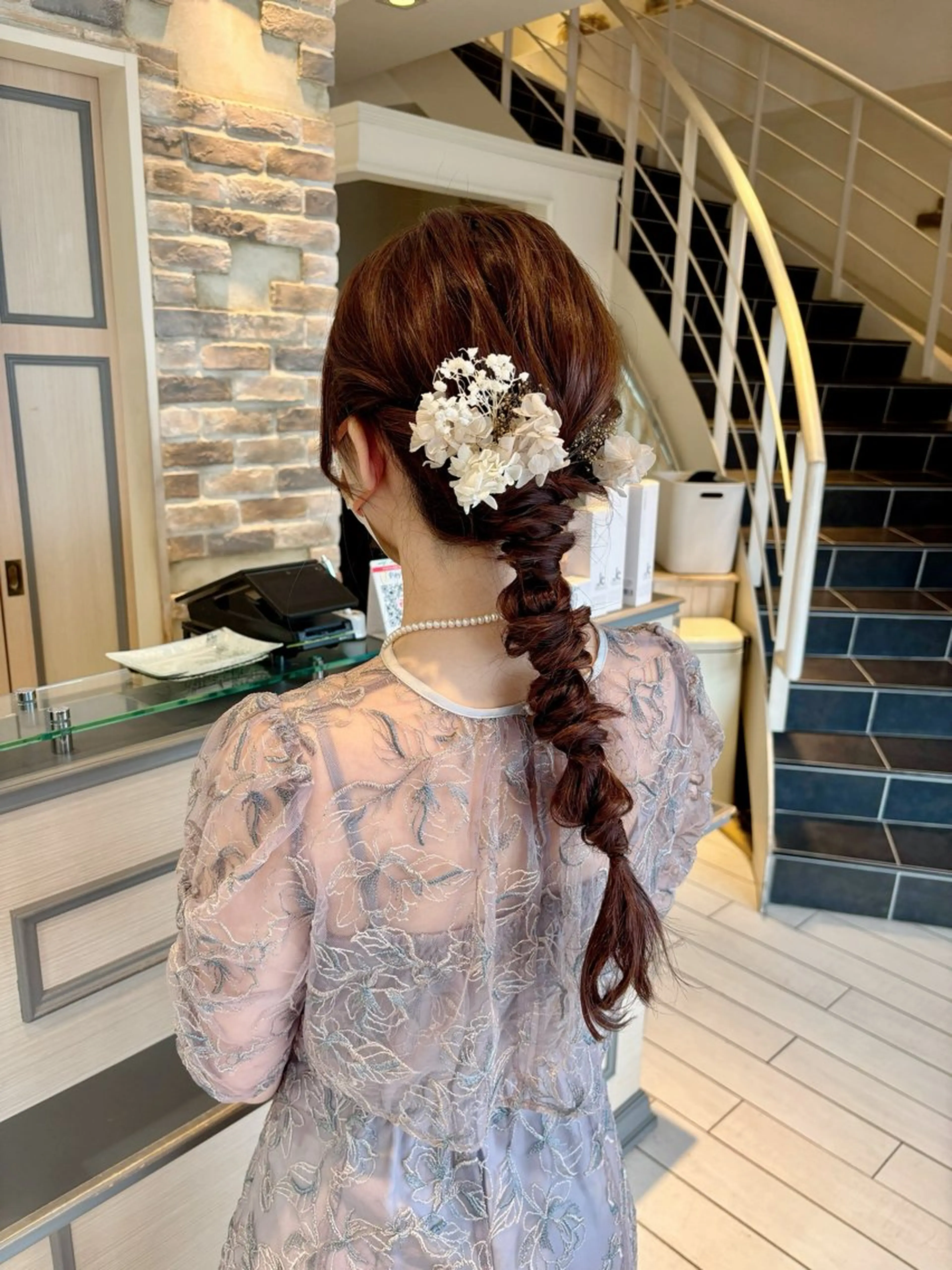 ロング ヘアアレンジ ヘアセット Noel .⋆𝜗𝜚のヘアスタイル