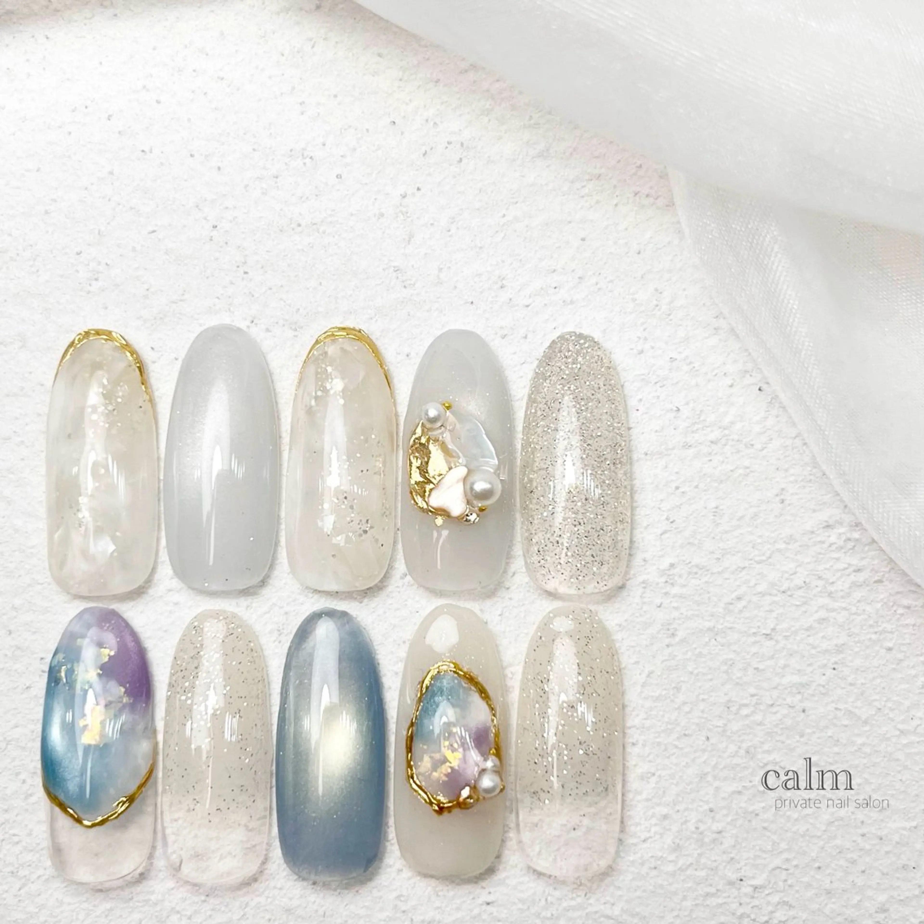 ネイル ハンドネイル calm 〔ｶｰﾑ〕のネイルデザイン