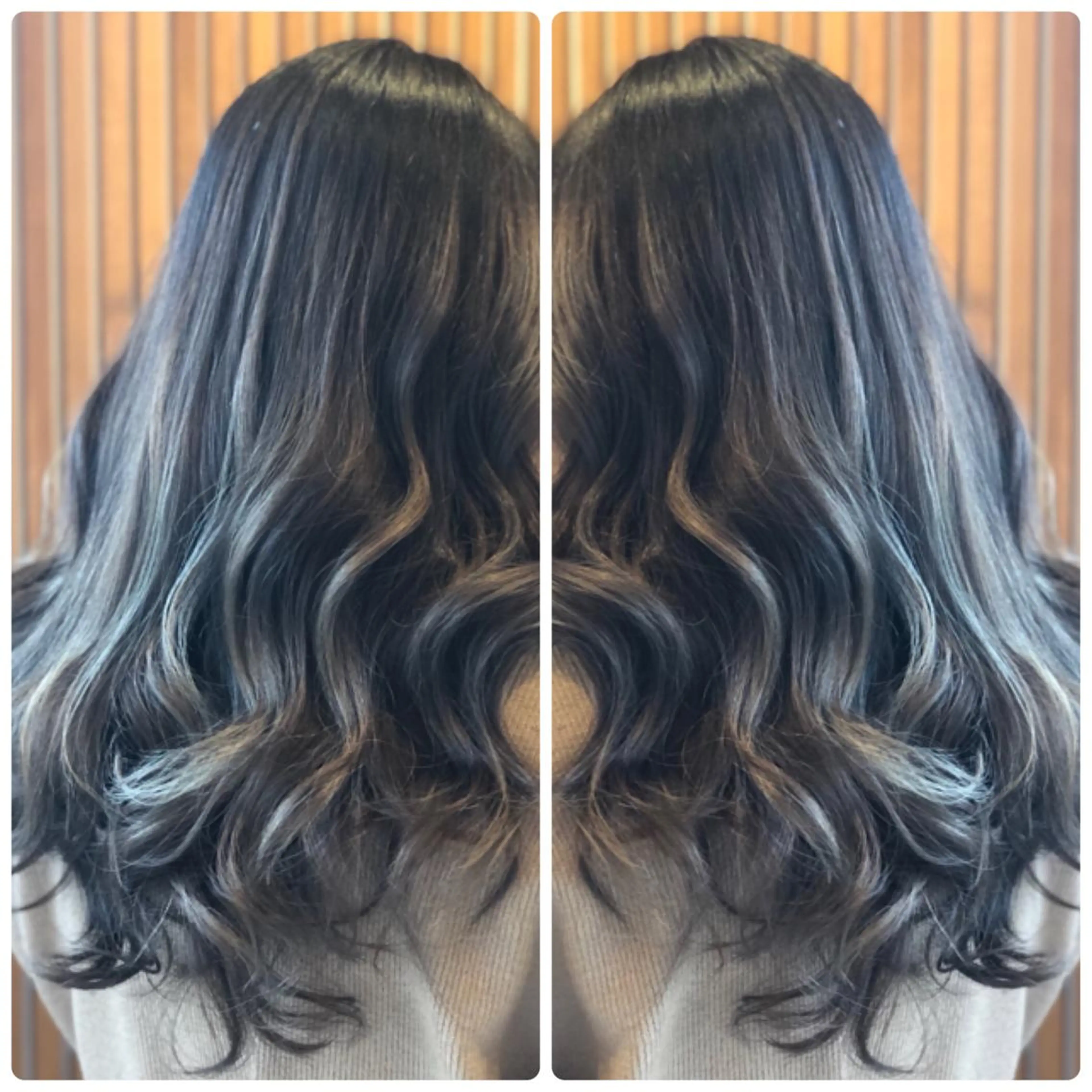 ロング カラー グレージュ ヘアカラー トリートメント 小山内 龍一郎 店長のヘアスタイル