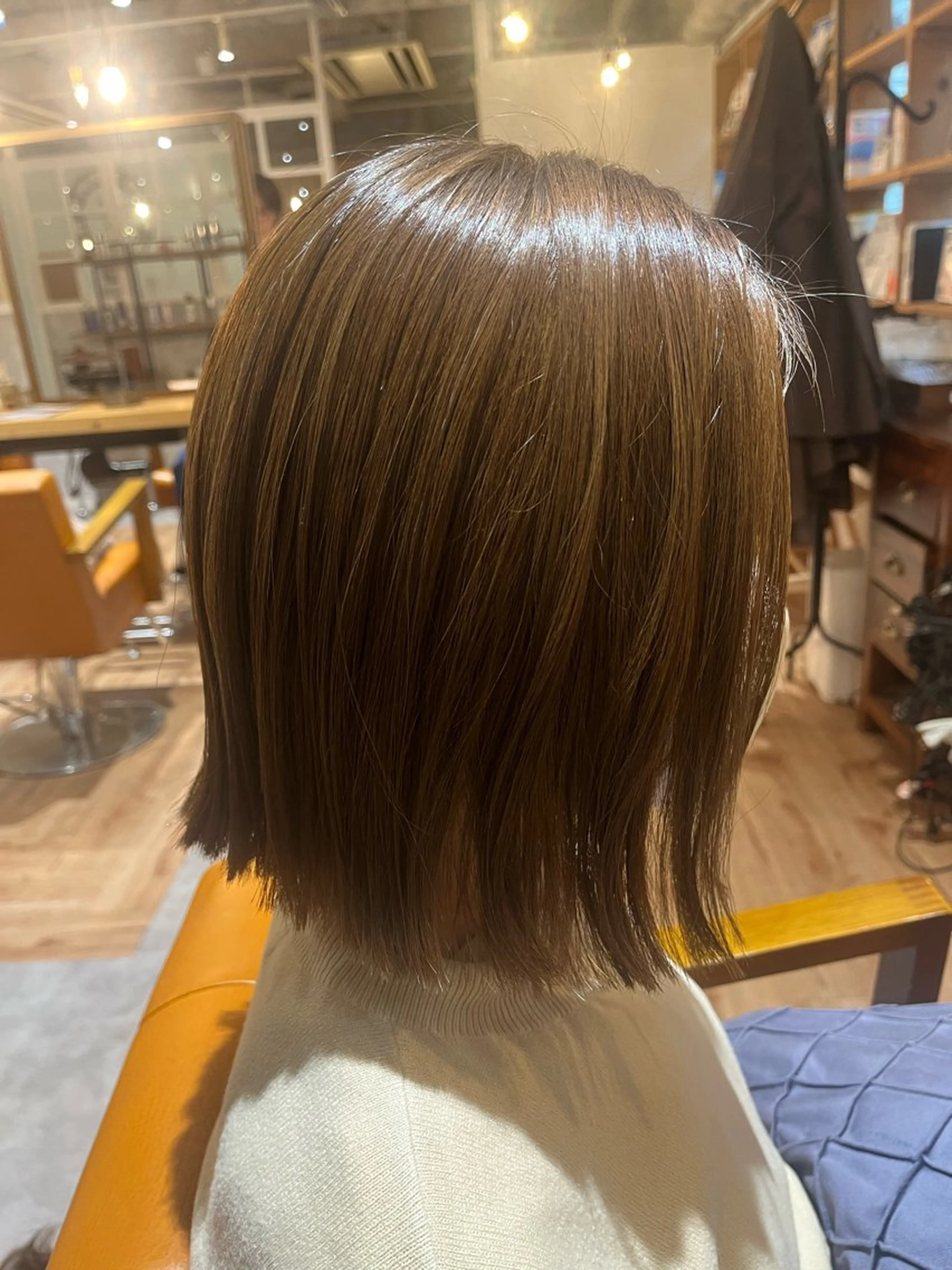 ショート カラー イルミナカラー little lulu 梅田所属・Saya/ショート/ ボブ/大阪/梅田のヘアスタイル