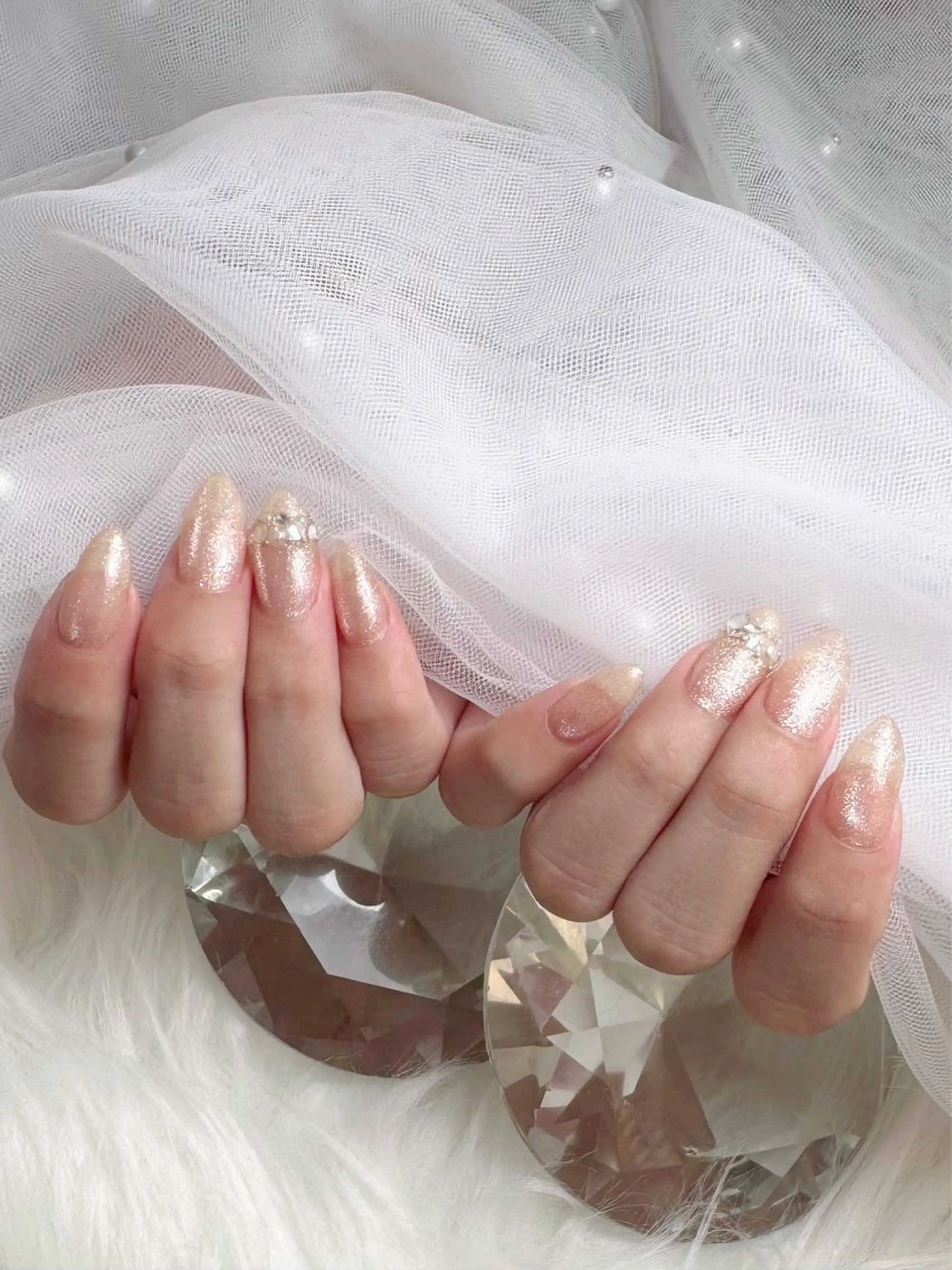 シンプルネイルの写真