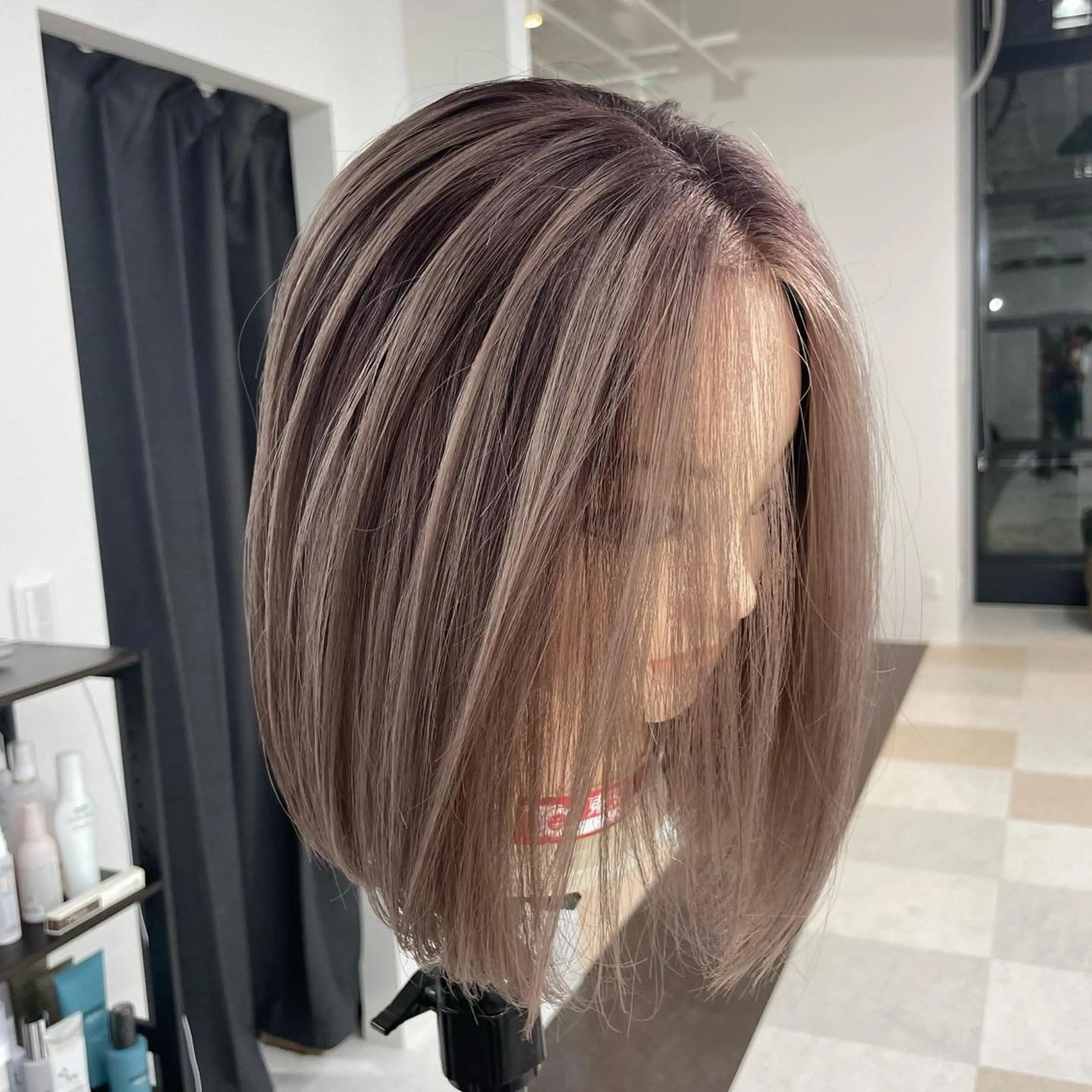 ミディアム ヘアカラー トリートメント B.Chance カラーリスト　ペーのヘアスタイル