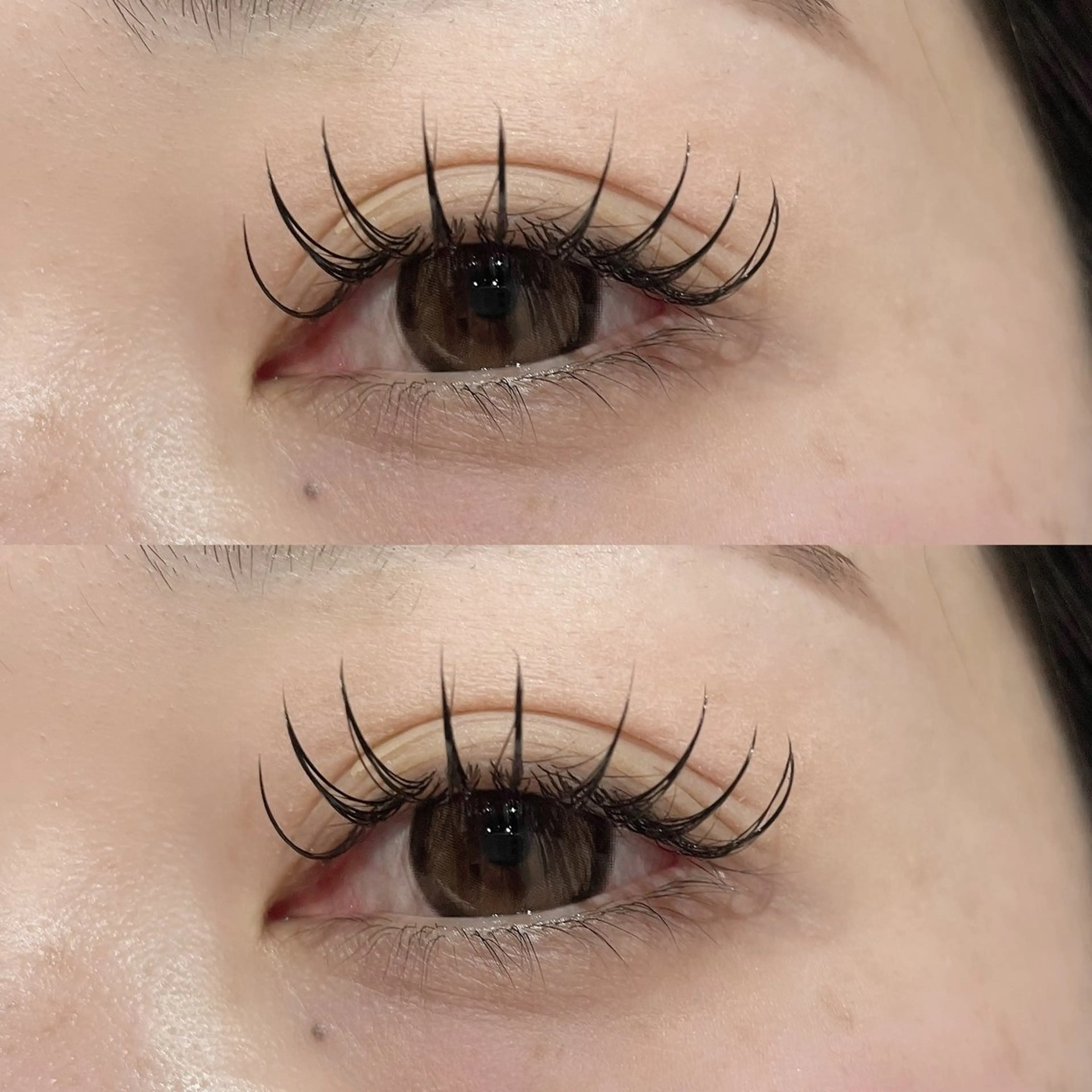 マツエク・マツパ Dカール ナチュラル mary nail&eyelash 西大寺所属・mary eye KITAURAのマツエク・マツパデザイン