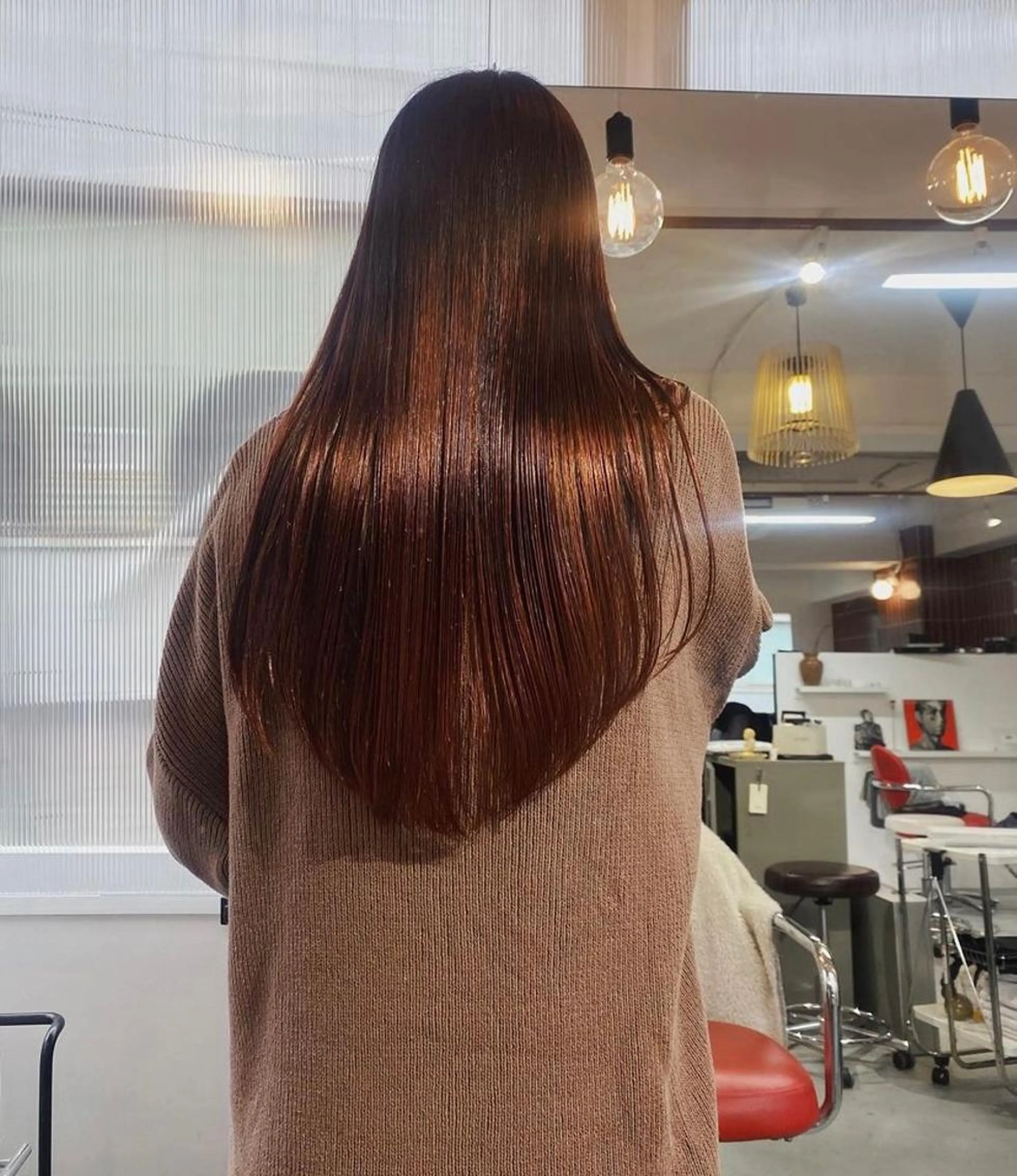 『ミニモ価格/タイト派✔️』髪質改善酸性ストレート＋カット+2stepTR💭の写真