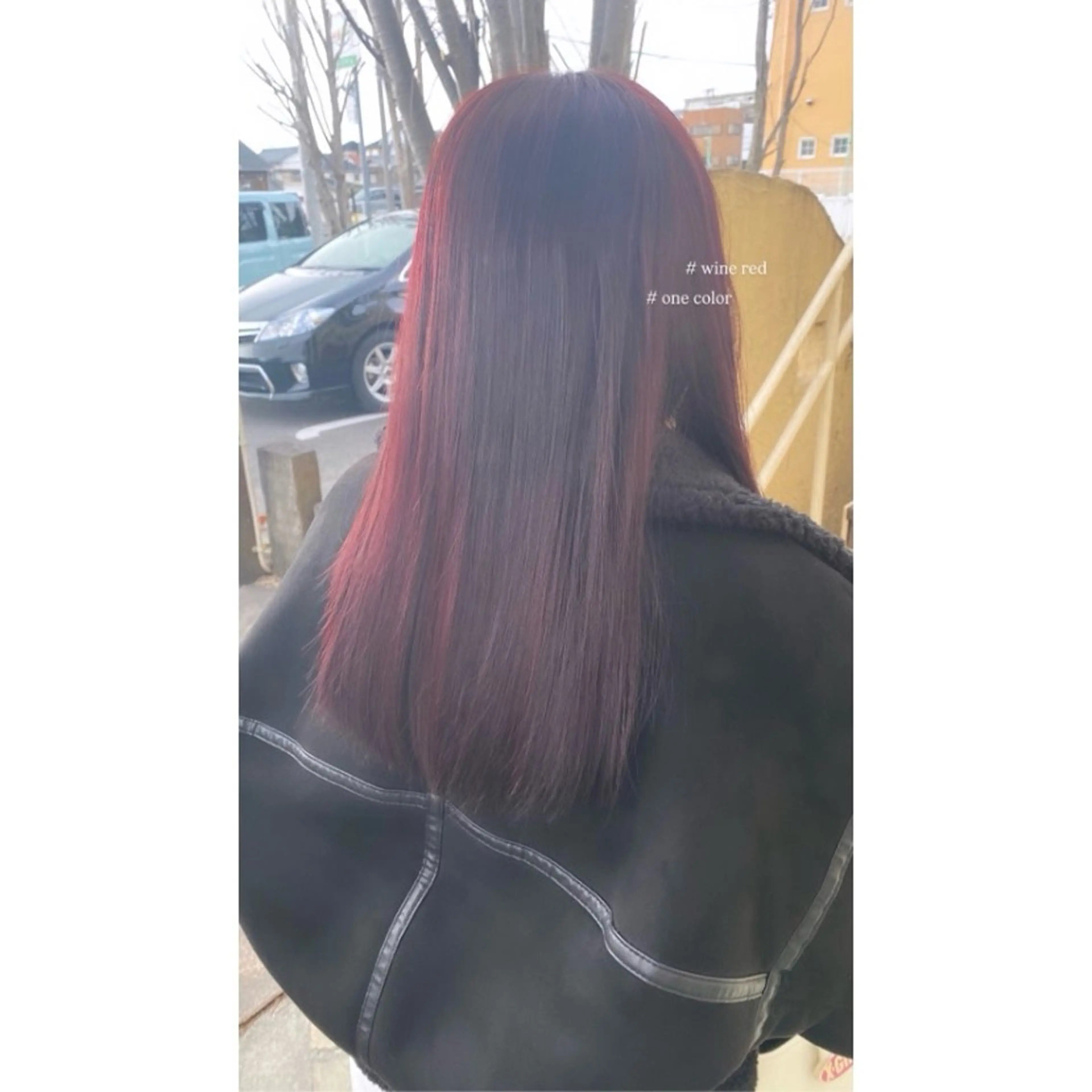 ロング カラー ヘアカラー 艶カラー/縮毛矯正 /豊川/ユキのヘアスタイル