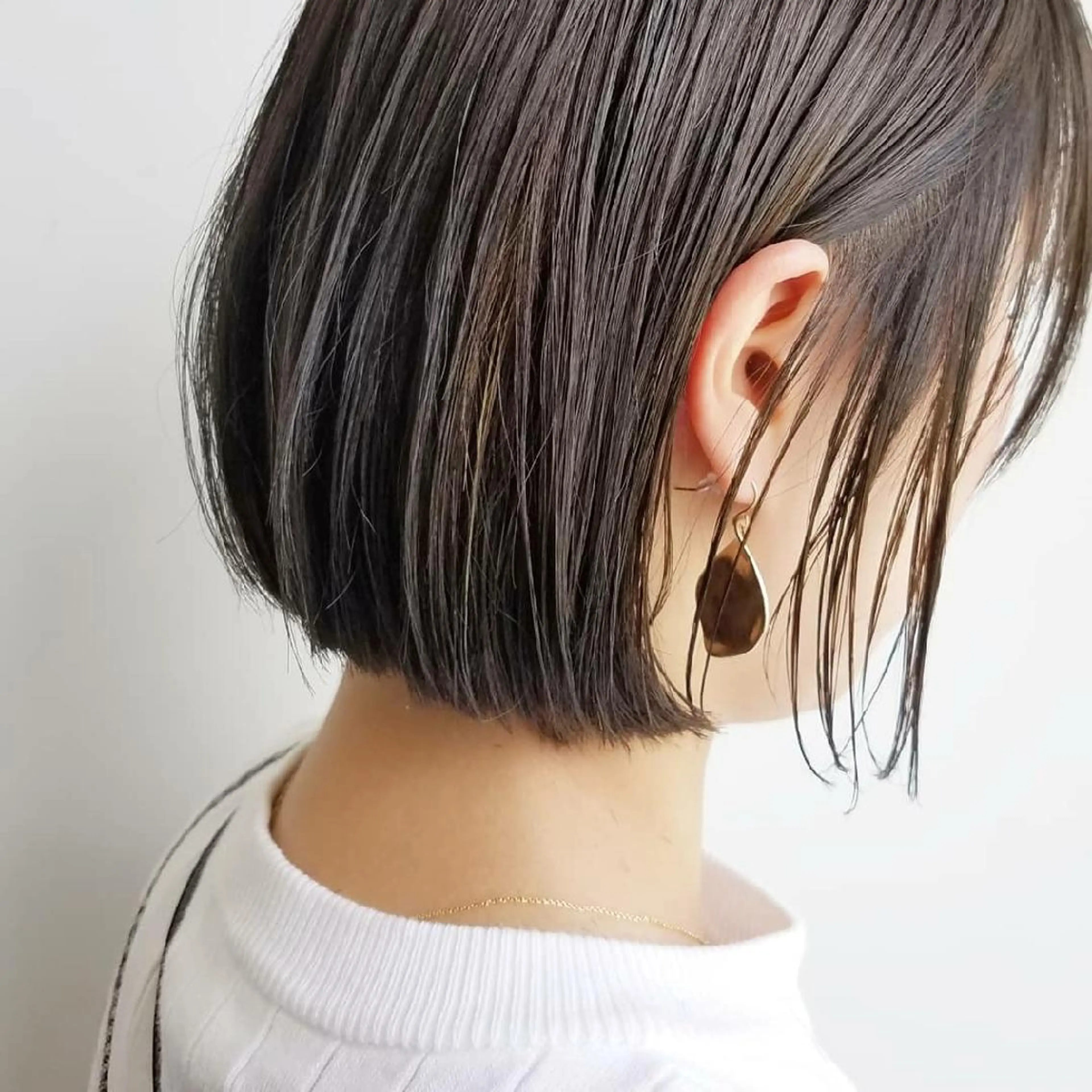 ミディアム カラー ヘアアレンジ パーマ ボブ iplus✴ まつげ、眉毛、耳つぼのマツエク・マツパデザイン