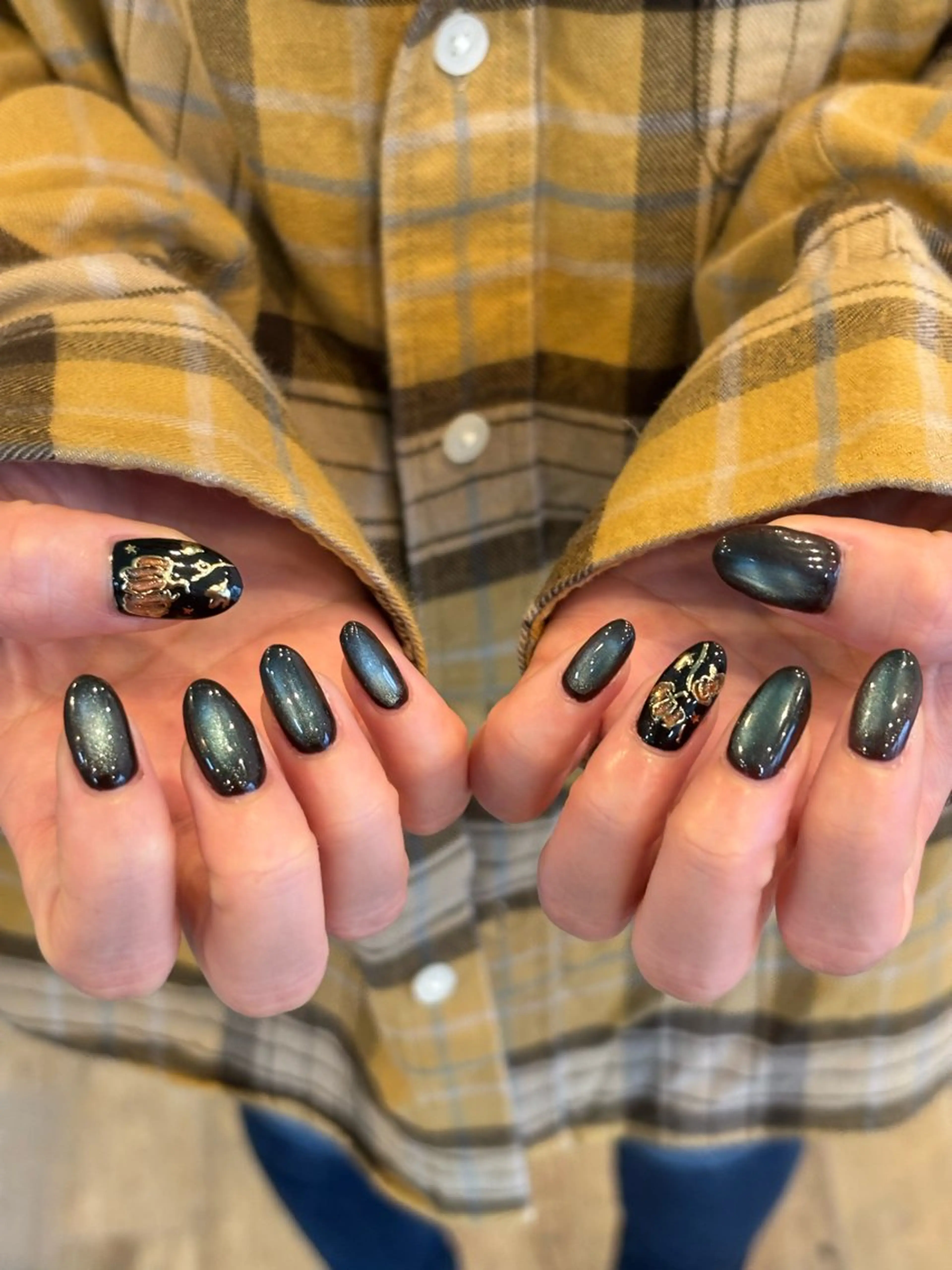 ネイル ハロウィン Atelier  nail所属・Atelier 美葵のネイルデザイン