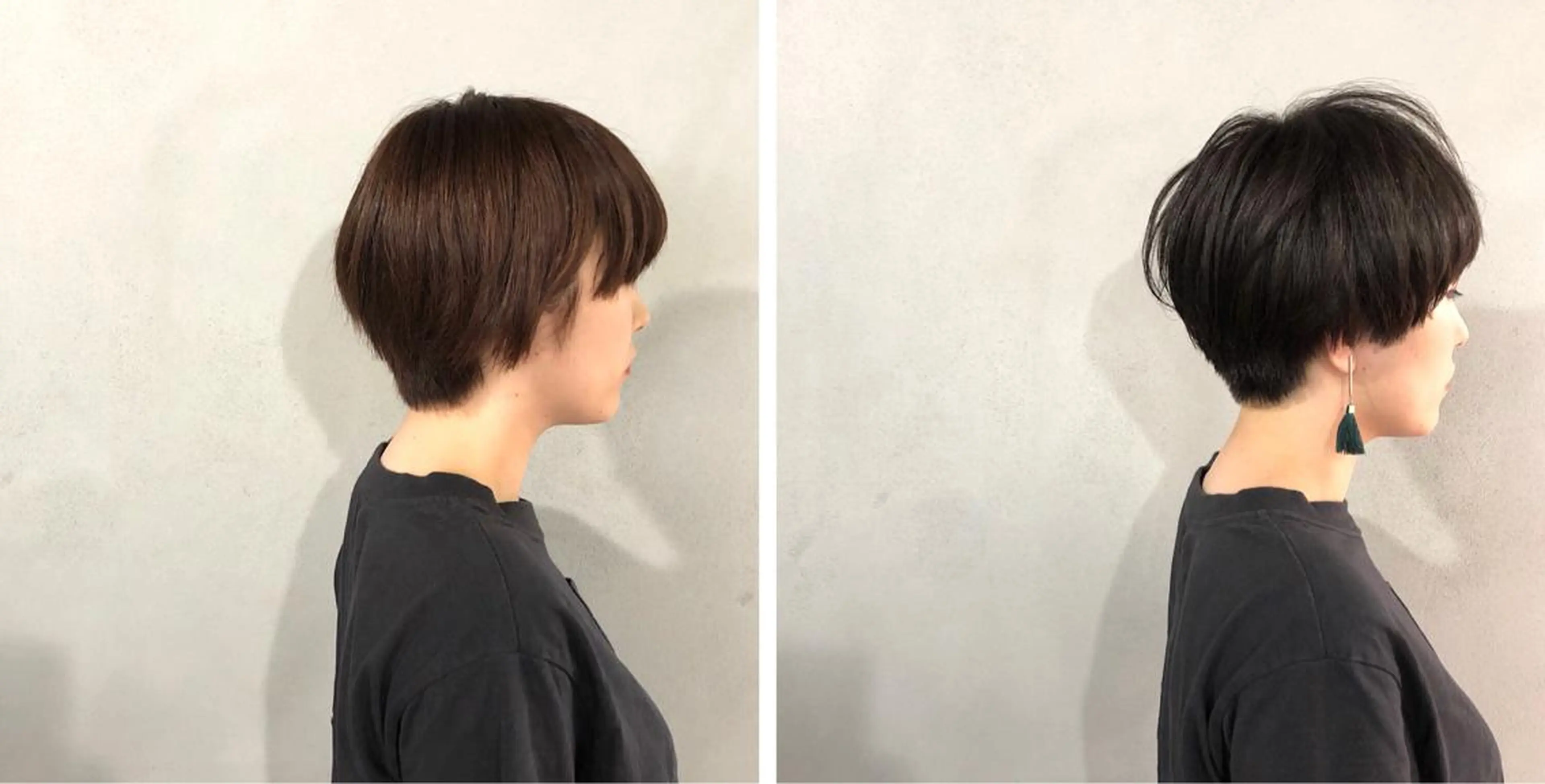 ショート カラー ショートヘア カット ヘアカラー トリートメント ボブ/ショート/ 白髪染め/メンズ葛西のヘアスタイル