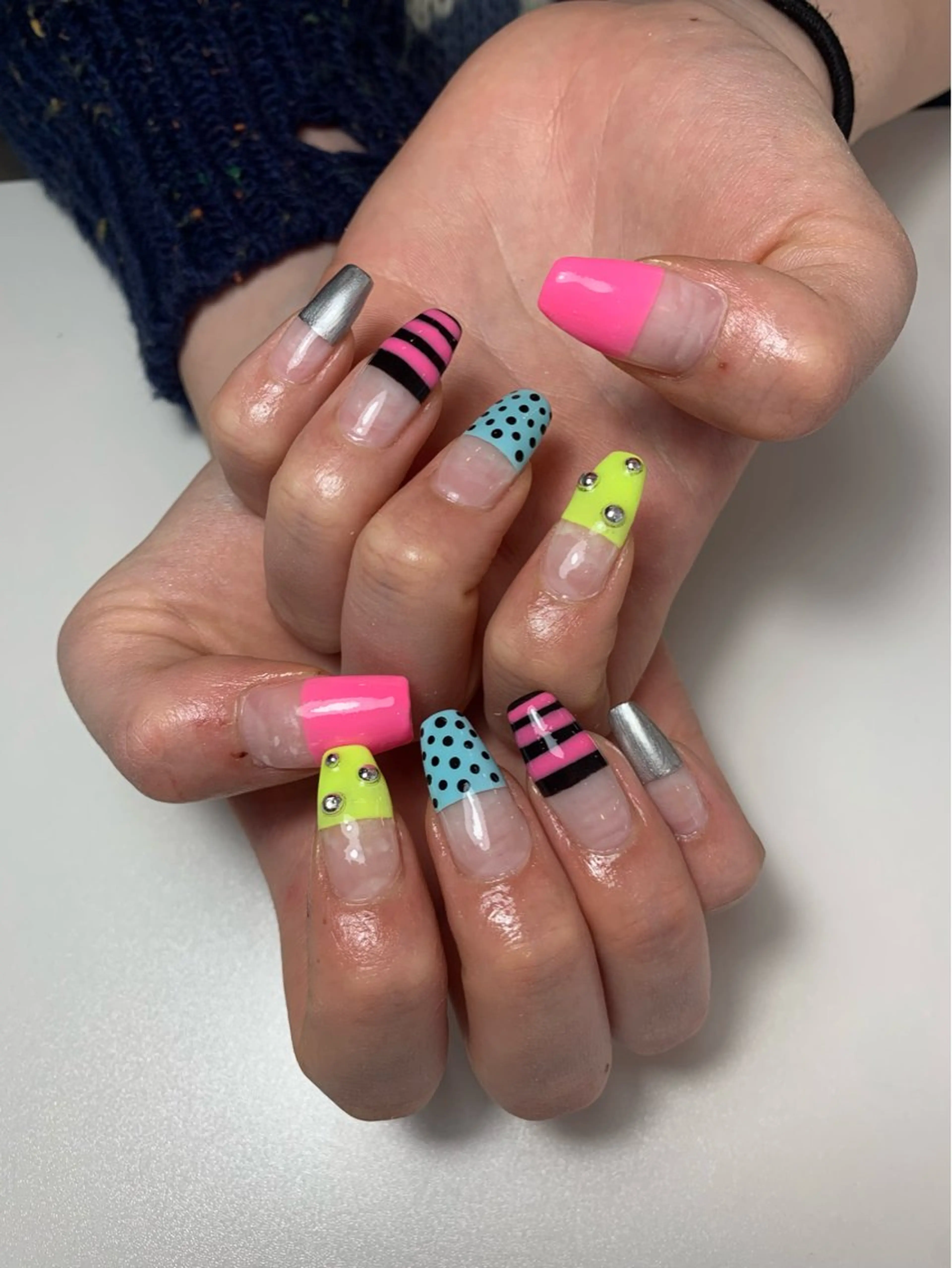 ネイル ハンドネイル 【ANEMONA】 NIHOのマツエク・マツパデザイン