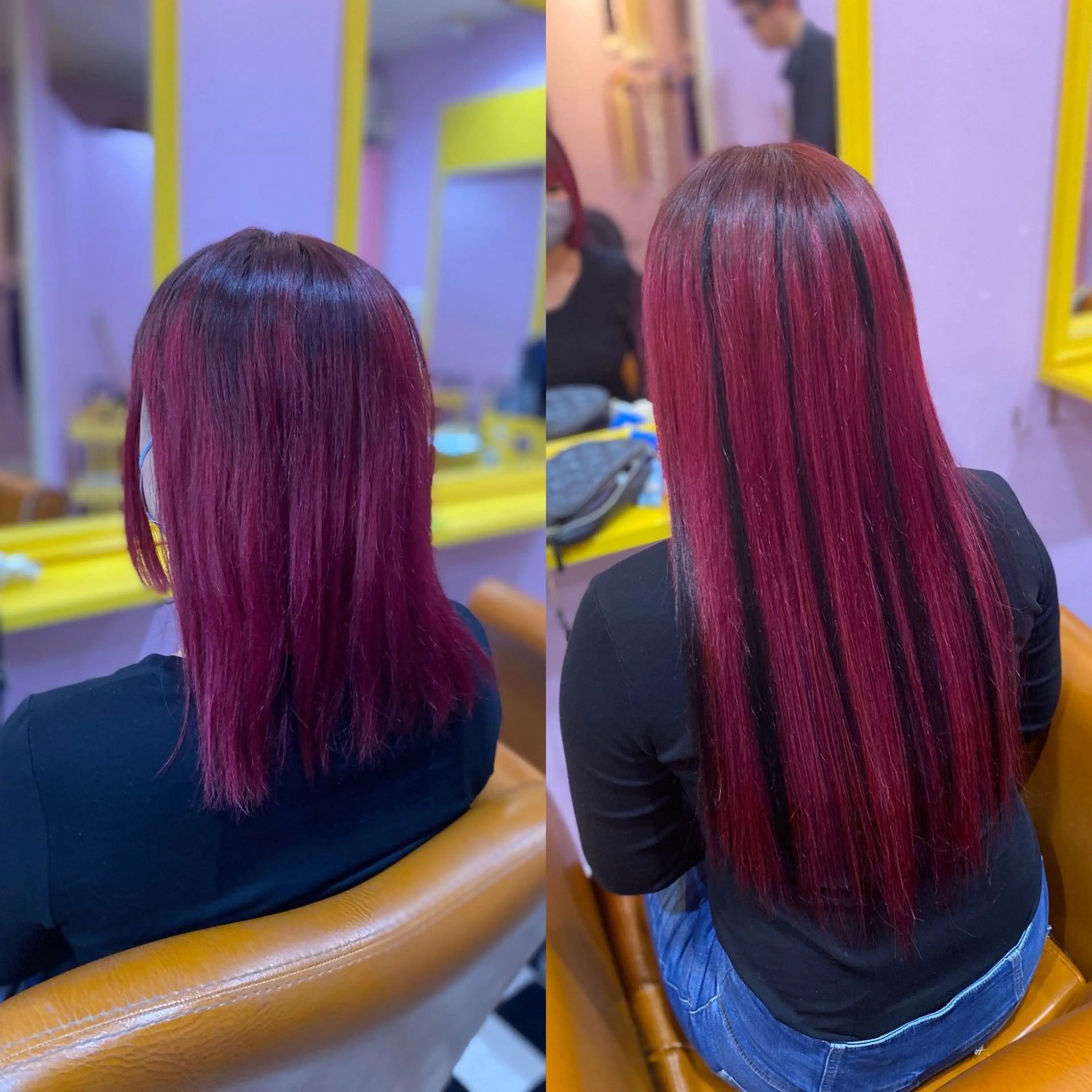 セミロング エクステ チビ編み込みエクステ どぅ〜す/YUIのヘアスタイル