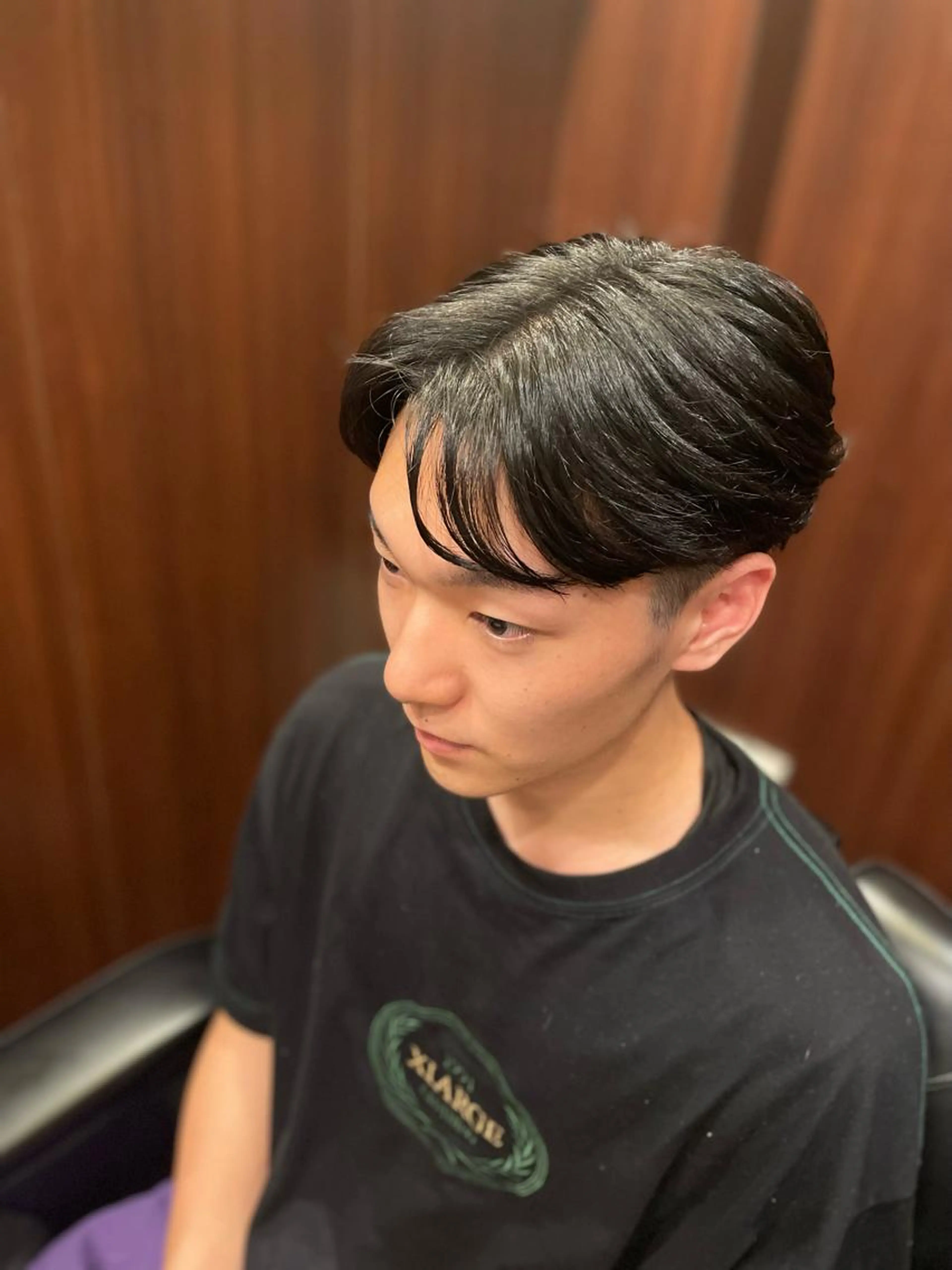 朝、営業後限定🔥🔥マッシュ、センターパートの写真