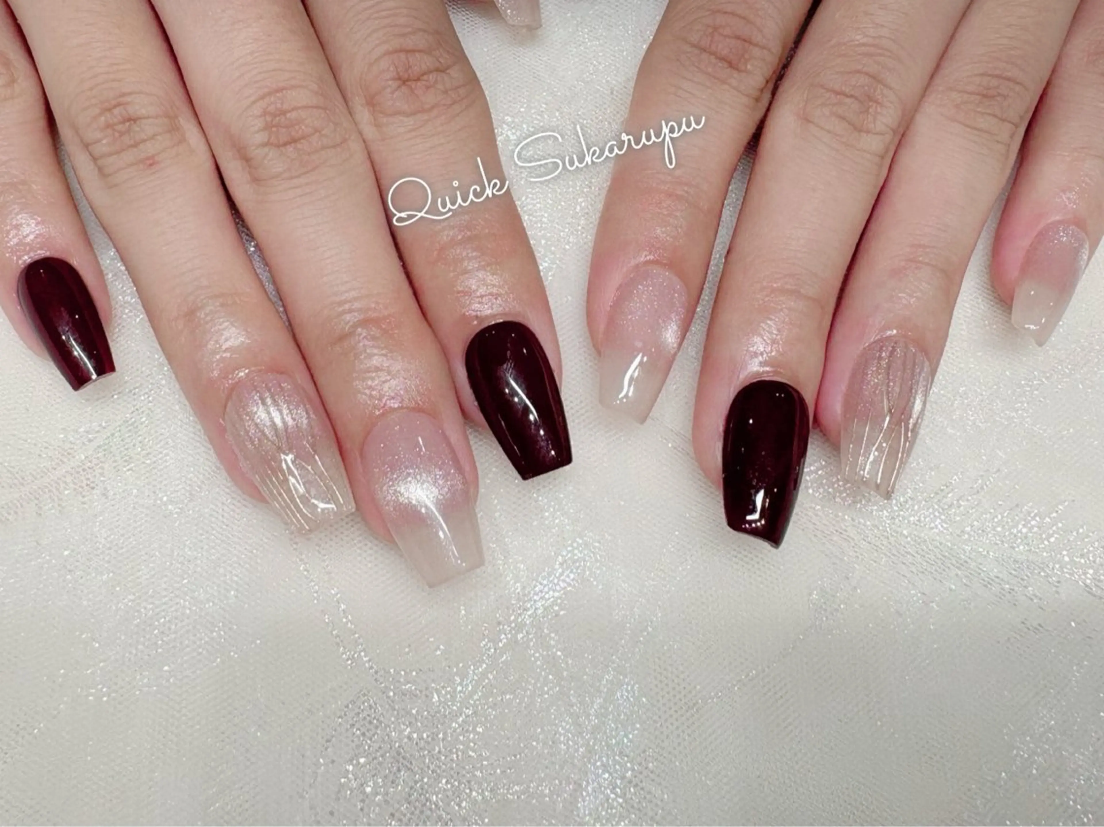 ネイル ハンドネイル Quick Sukarupu新宿のネイルデザイン