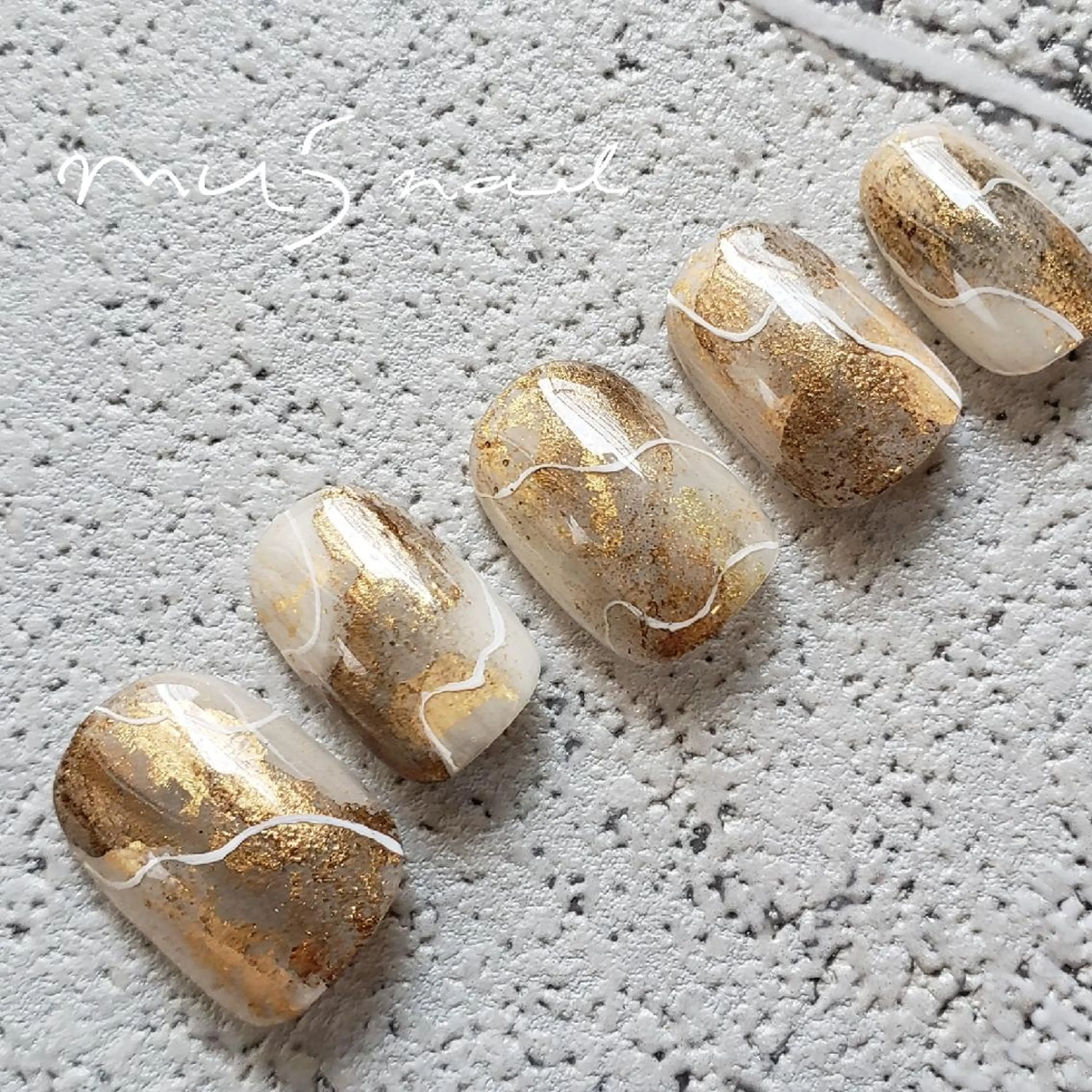 ネイル ハンドネイル ハンドケア MU5-nail 金山ネイルサロンのネイルデザイン