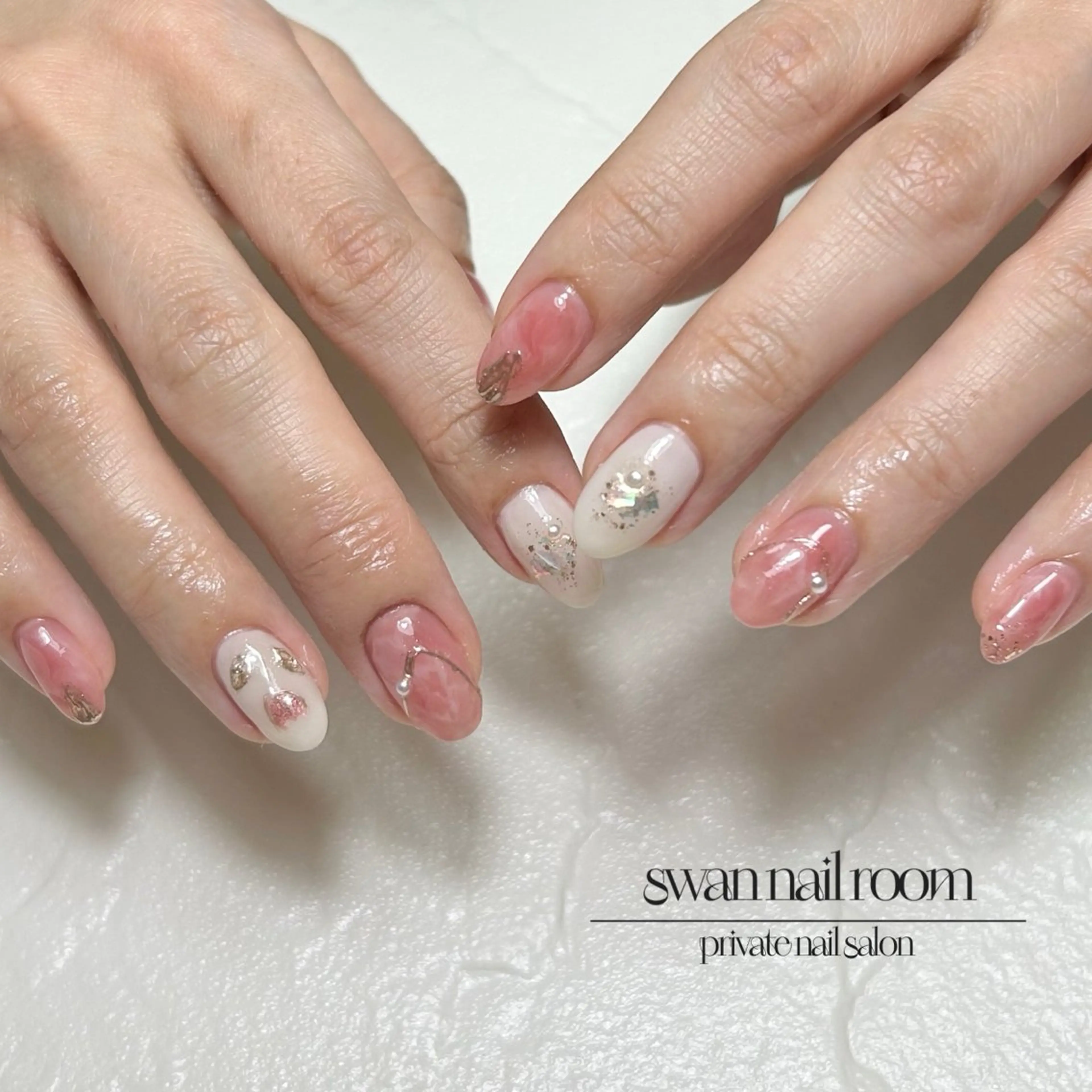 ネイル swan  nail room所属・swan nail roomのネイルデザイン