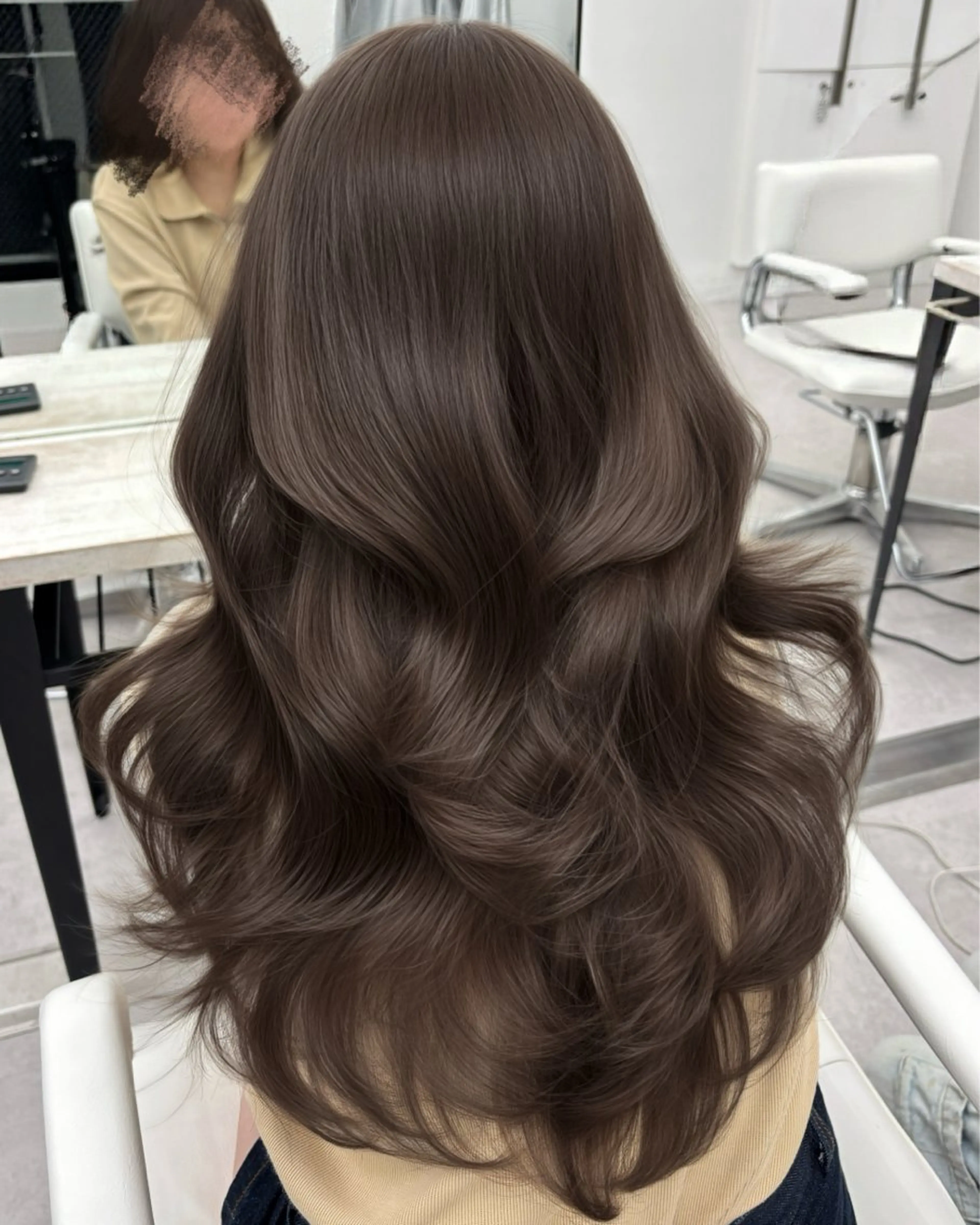 ロング カラー ヘアカラー トリートメント 🫧いちの 🫧のヘアスタイル