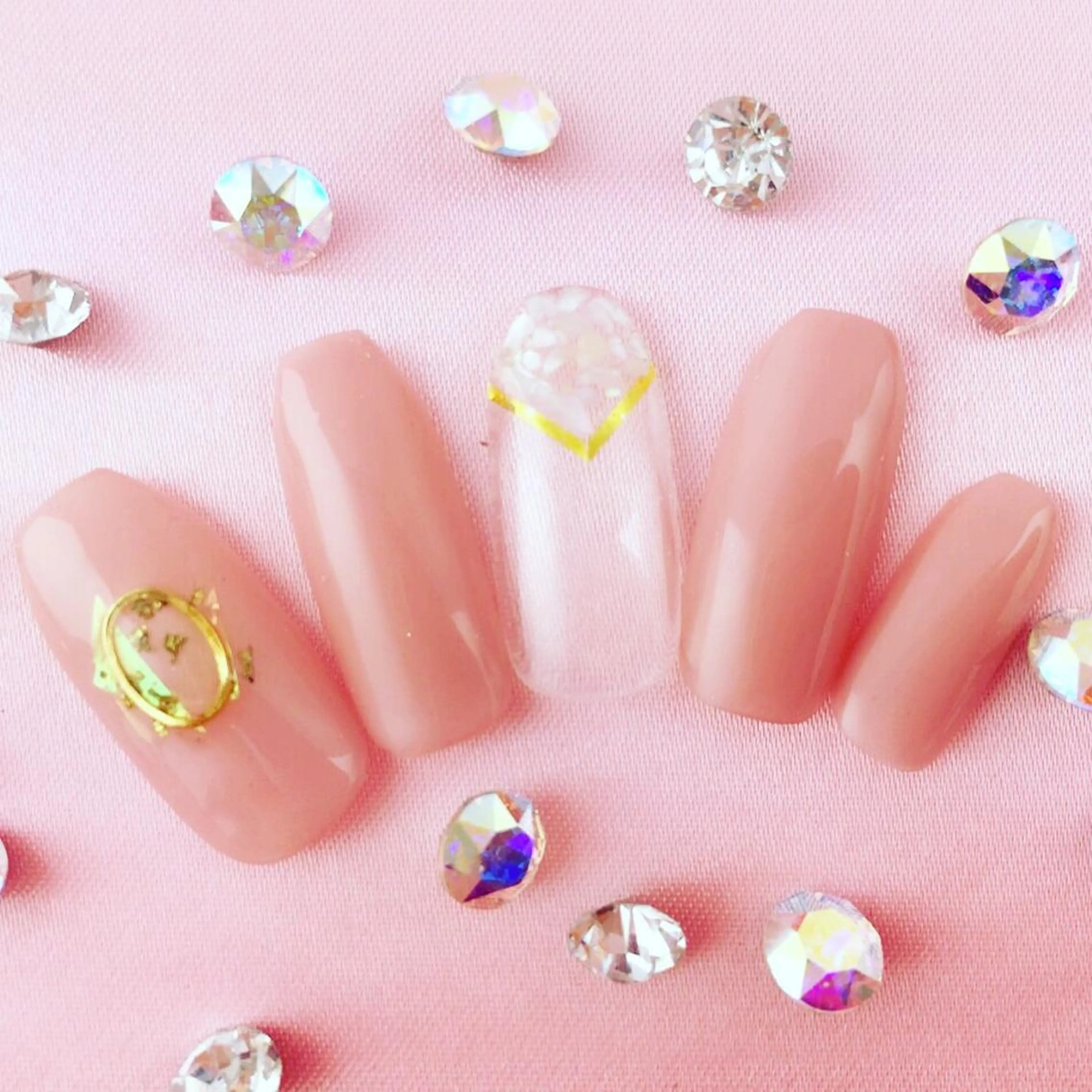 ネイル アートネイル フットネイル 卒業式 ミラーネイル 持ち込み NAILSGOGO shibuyaのネイルデザイン