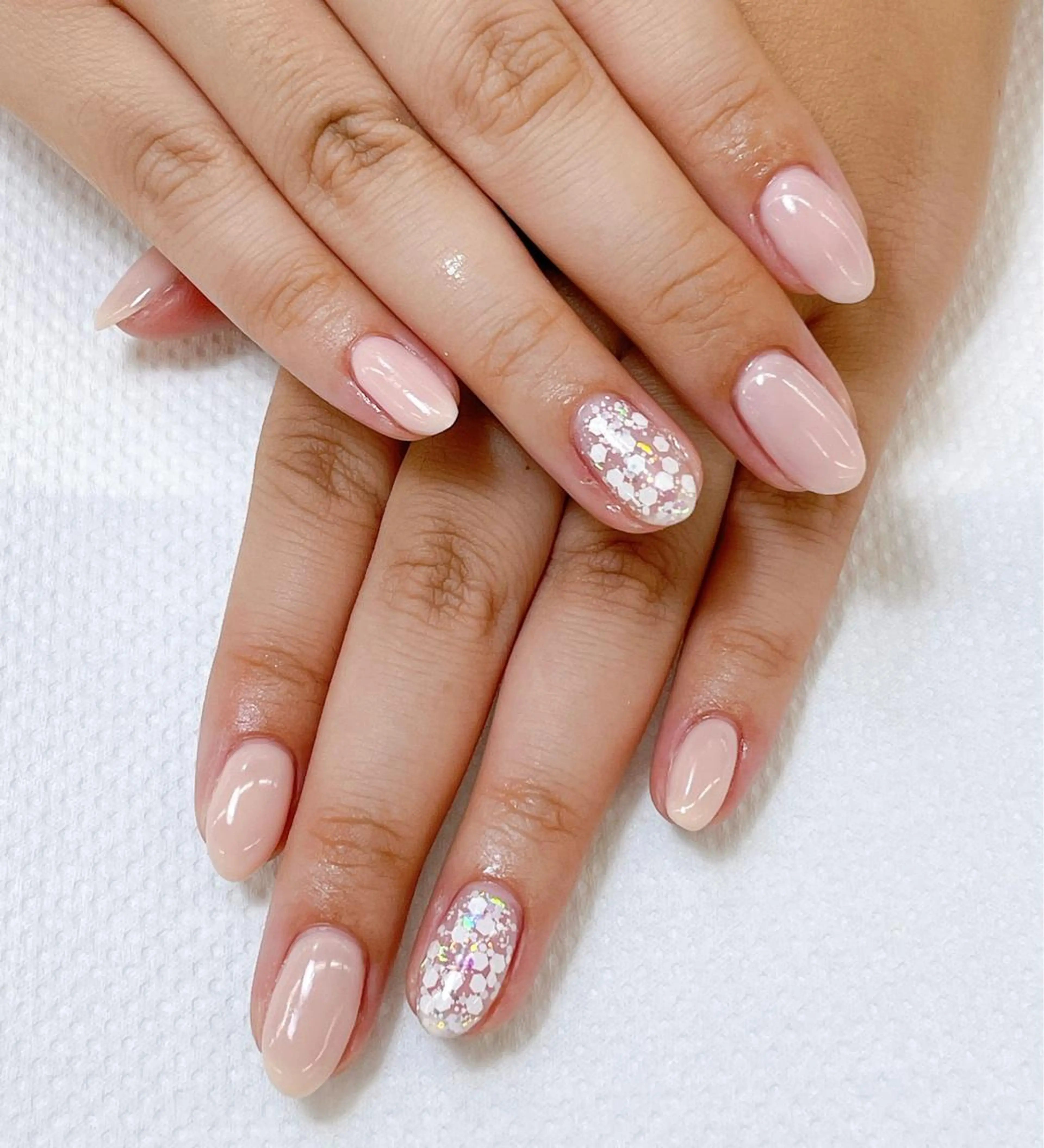 ネイル ラメ(グリッター) 前田 優佳のネイルデザイン