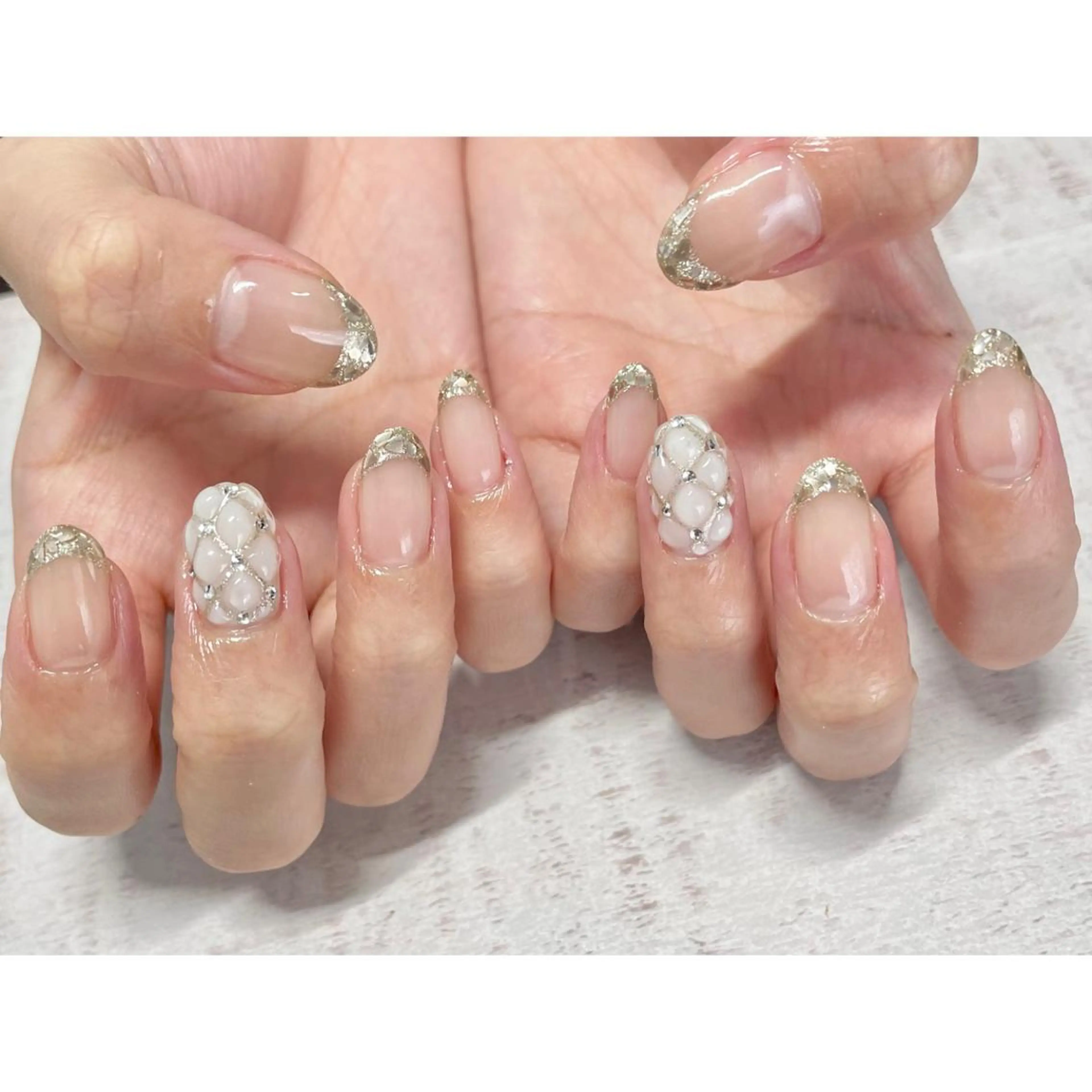 ネイル 𖡼 yumenoのネイルデザイン