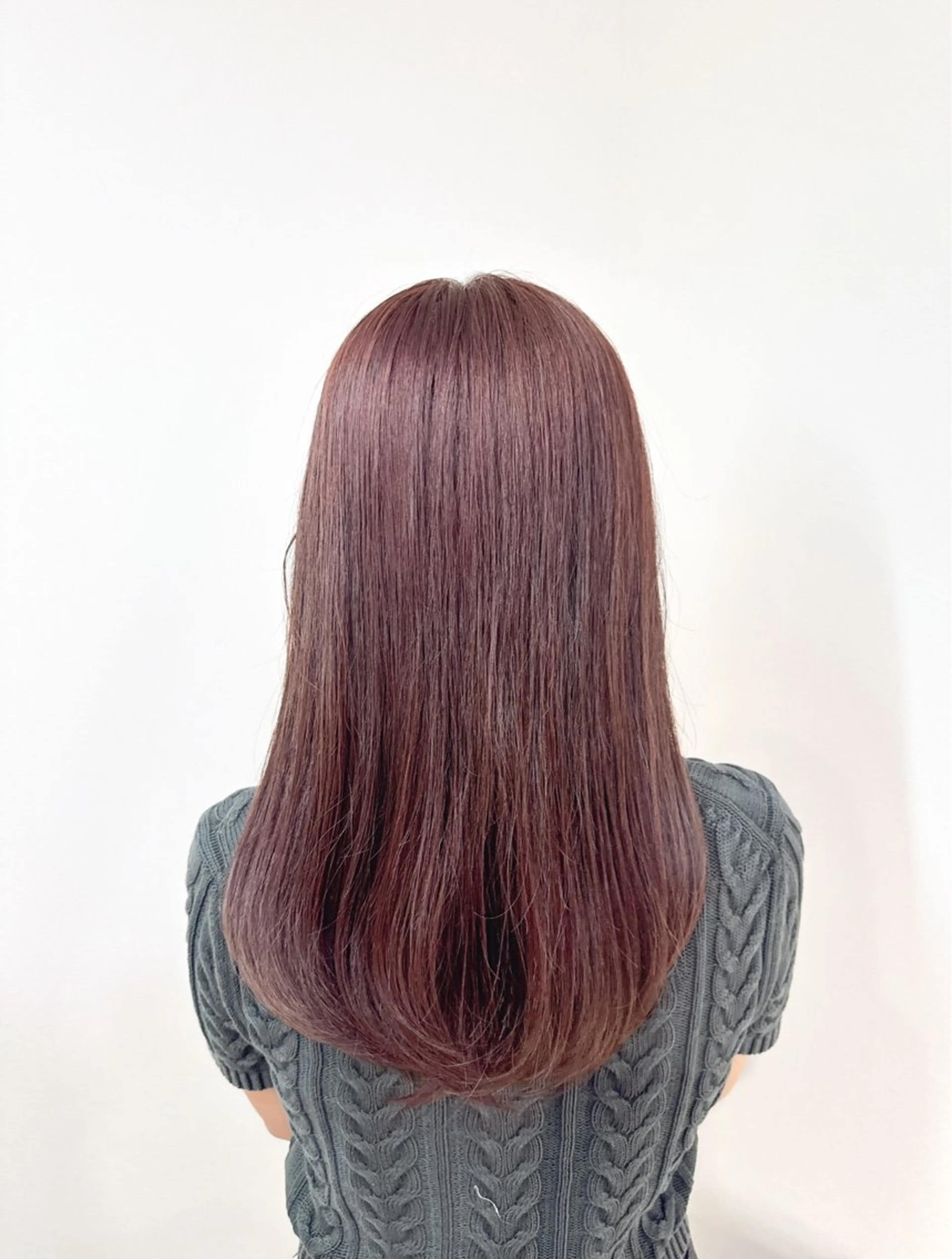 ミディアム カラー ブリーチ ダブルカラー ブリーチなしカラー 髪質改善/艶髪/ Ryuのヘアスタイル