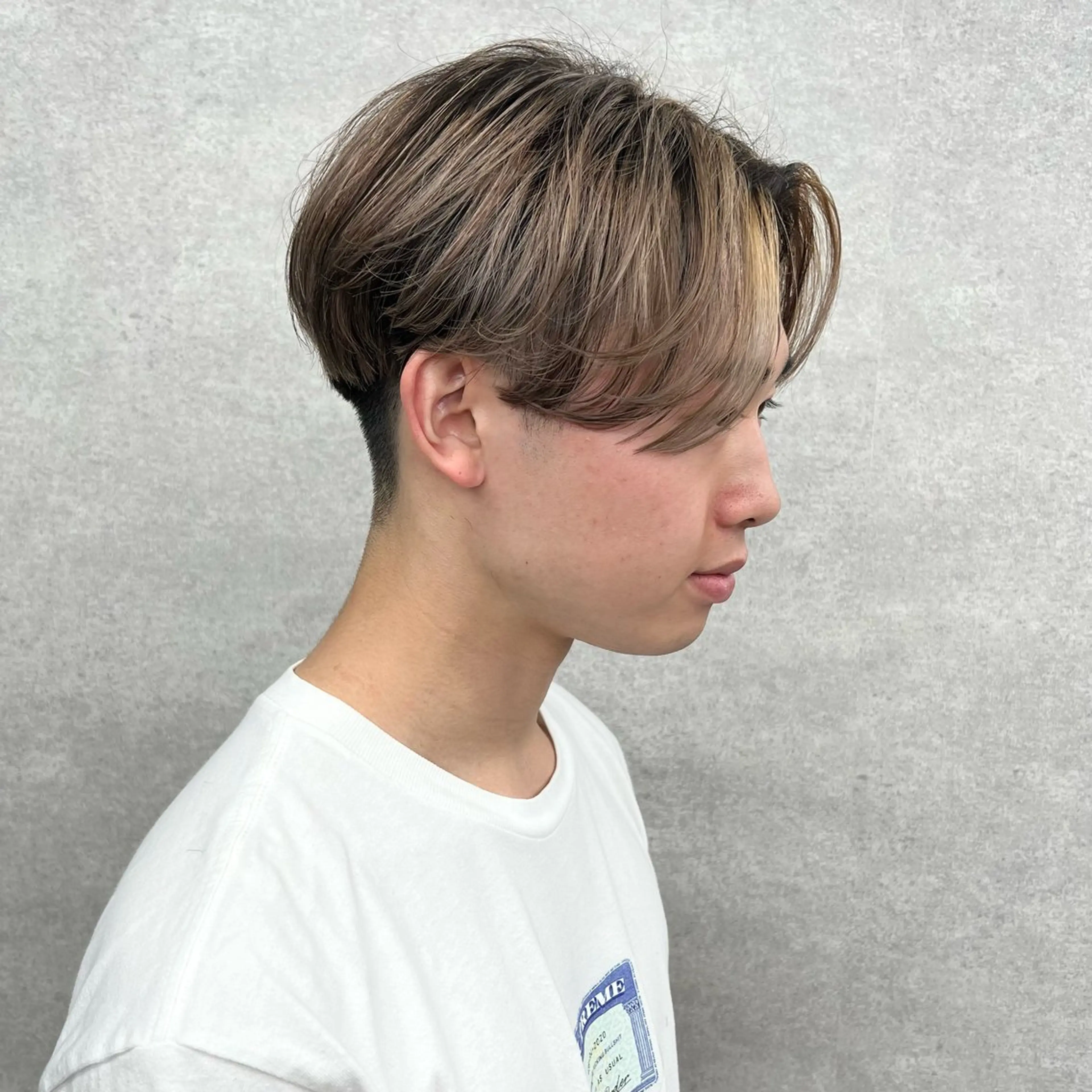 ショート カラー パーマ メンズ カット ヘアカラー トリートメント 🔥札幌No.1🥇 パーマ特化美容師🔥のヘアスタイル