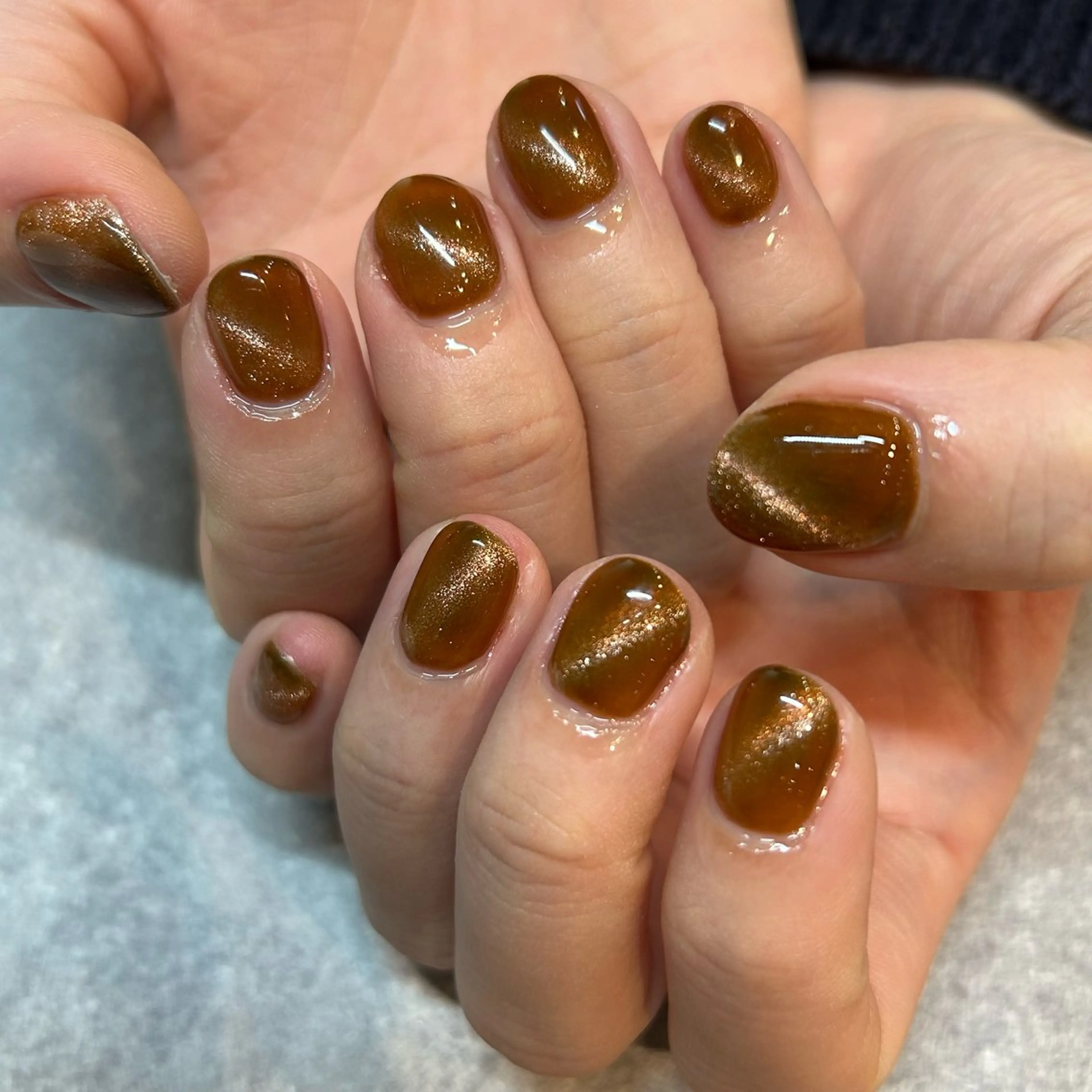 ネイル マグネットネイル EmaNail 奈良橿原店所属・EmaNail 🧸Momokaのネイルデザイン