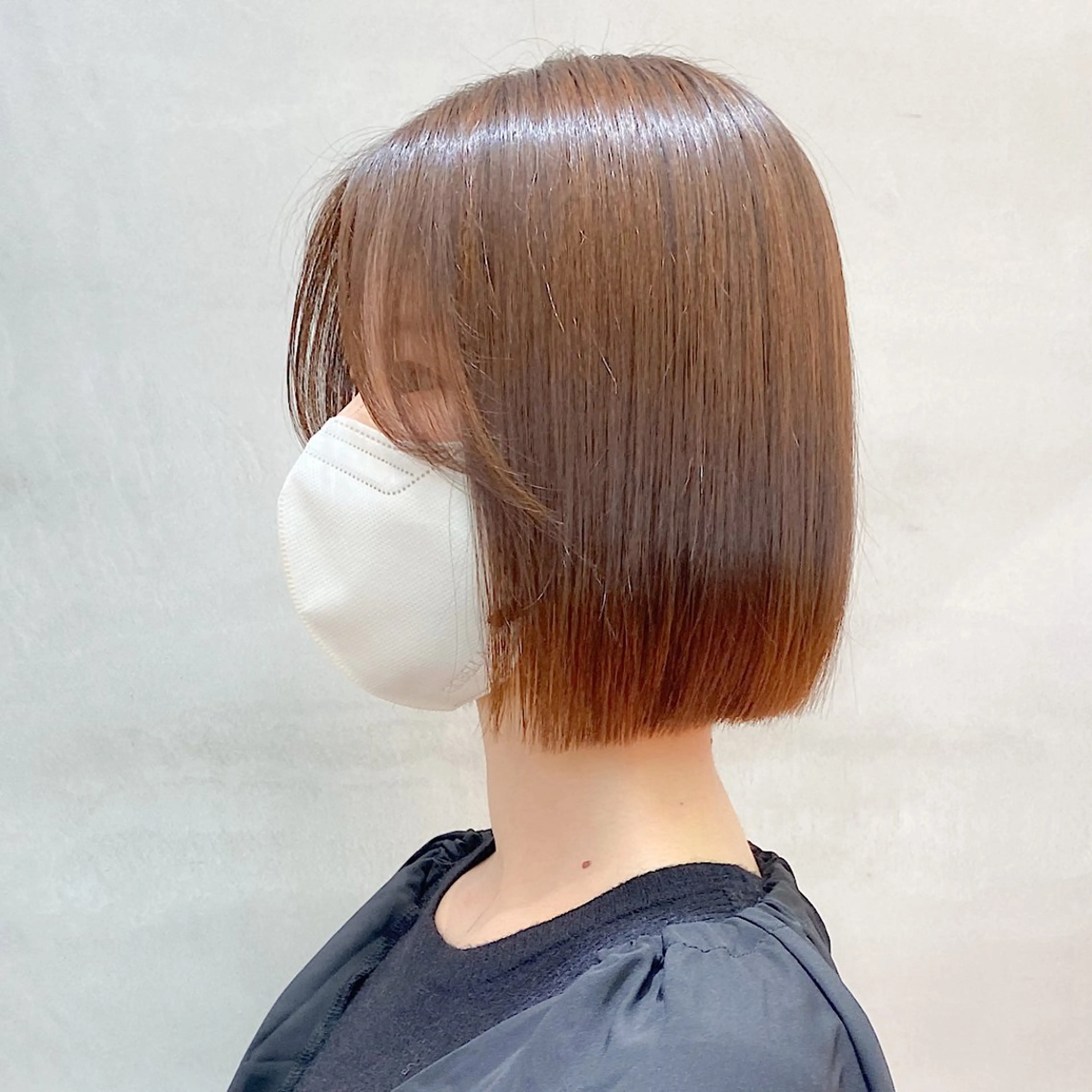 ミディアム 髪質改善縮毛矯正 リピートNo.1米倉のヘアスタイル