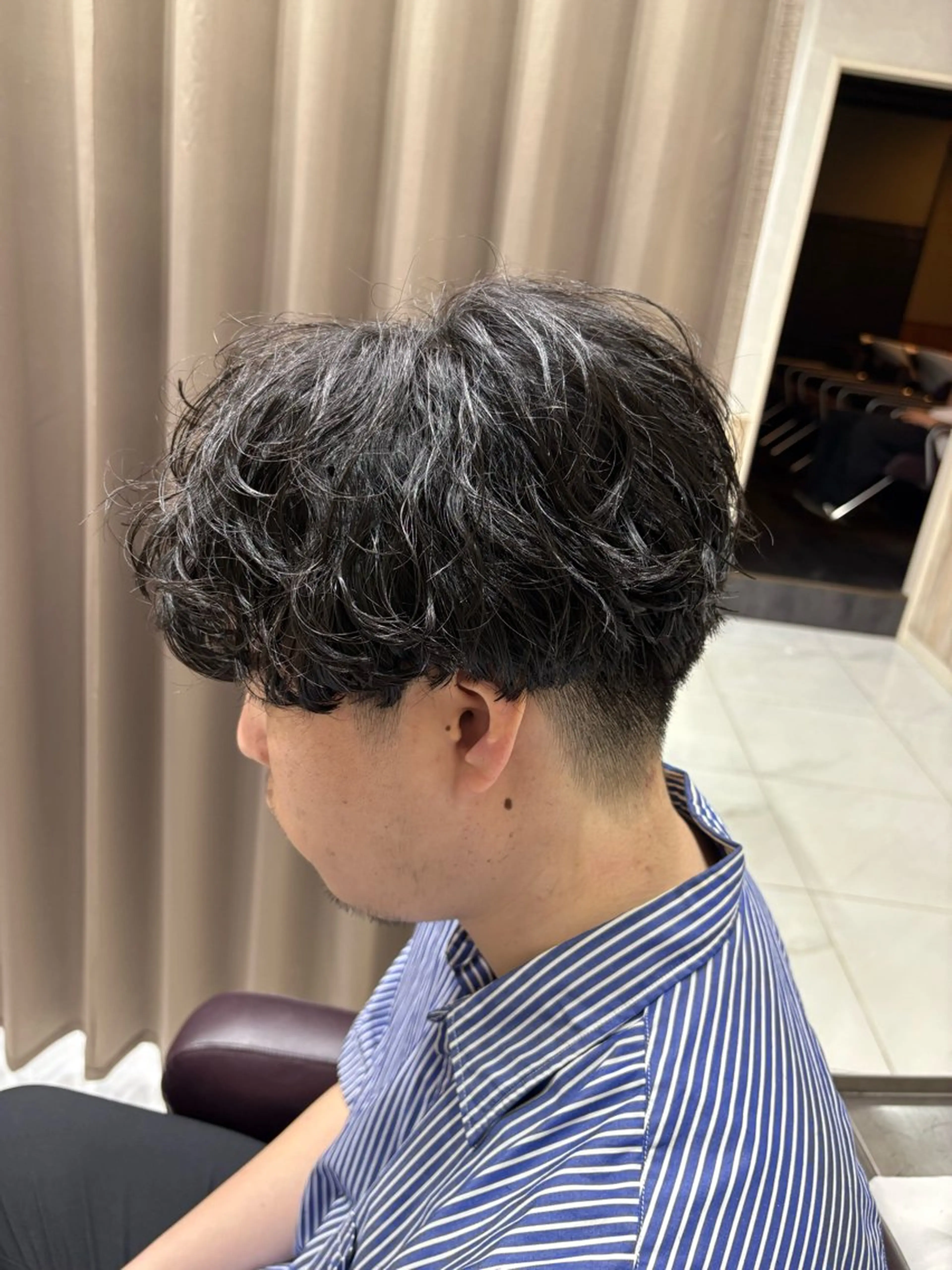 パーマ メンズ メンズパーマ カット パーマ GRANDEUR ryuのヘアスタイル