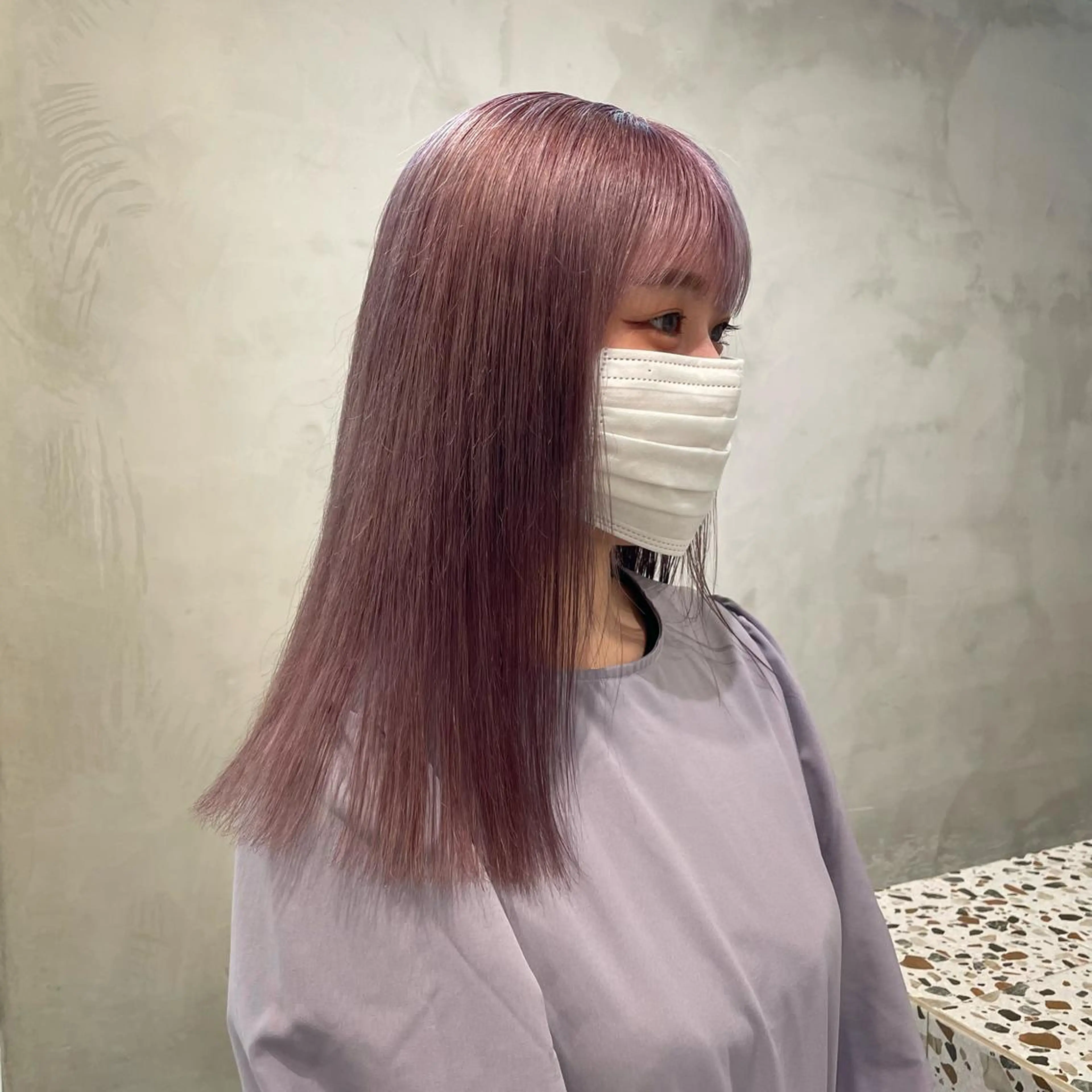 カラー ALLYS 渋谷店所属・最高級の艶のある カラーmei🎨のヘアスタイル