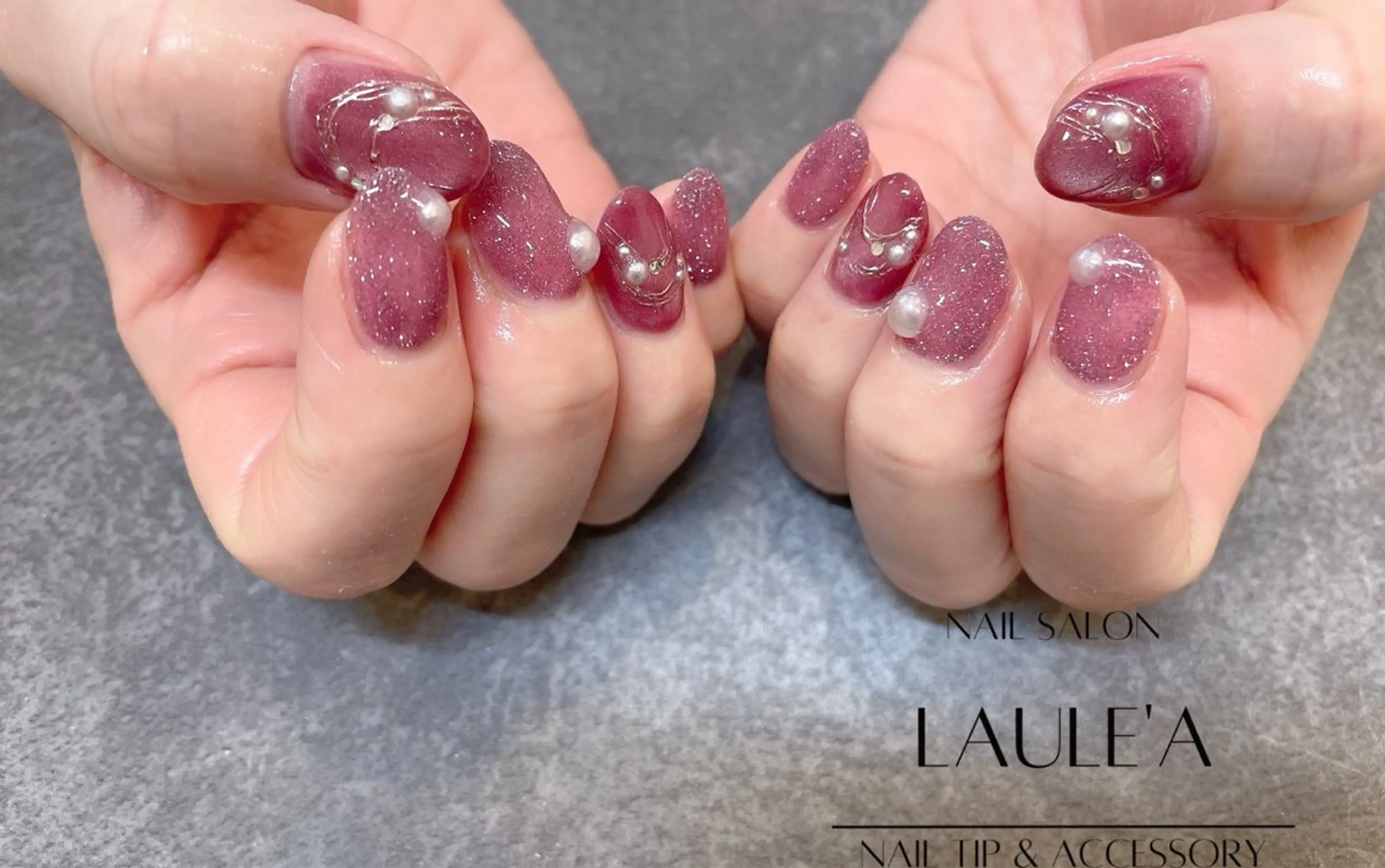 ネイル ハンドネイル nailsalon Laule'aのネイルデザイン