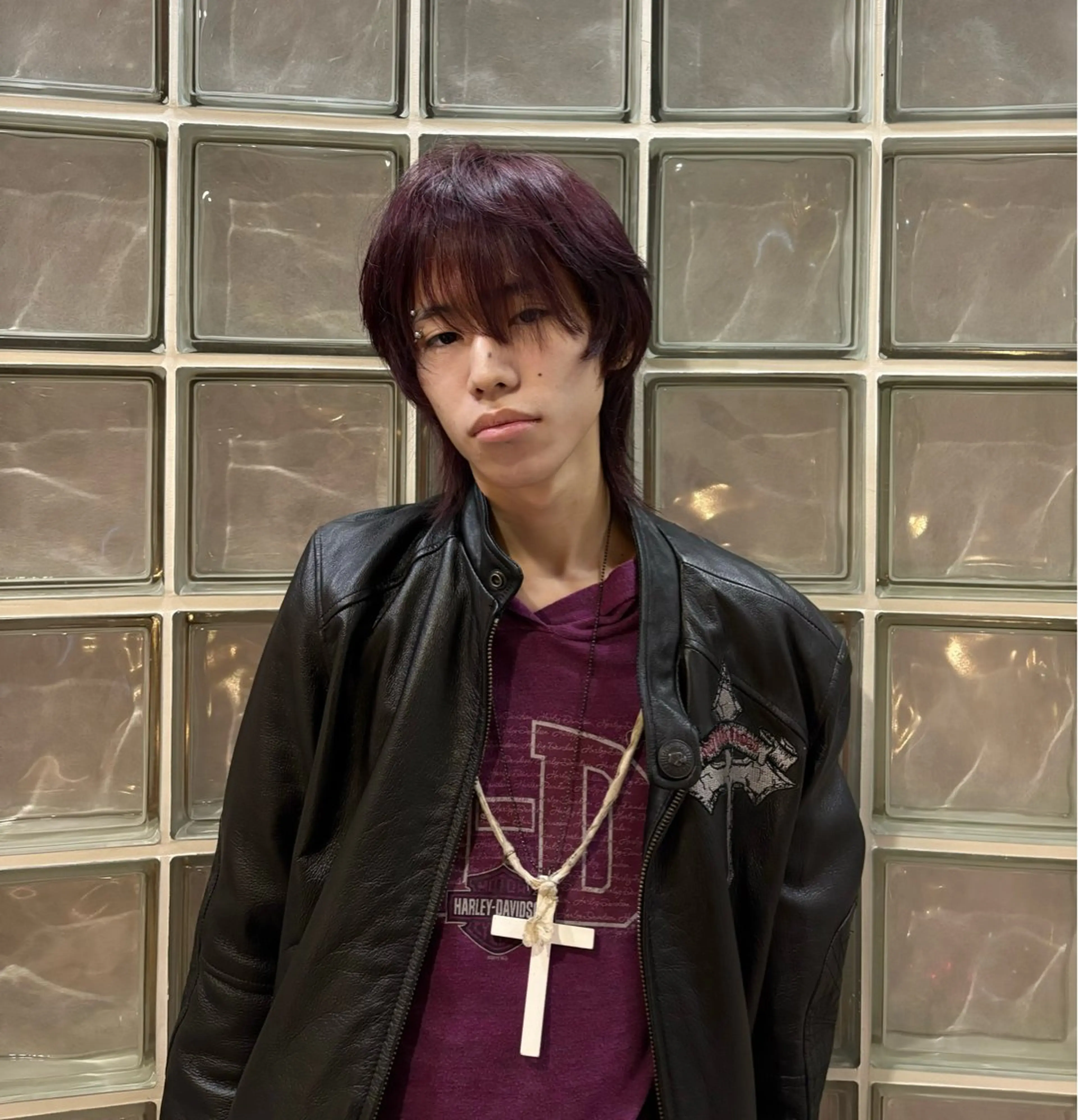 ショート カラー メンズ カット ヘアカラー レイヤーカット/瀬川 琴音のヘアスタイル