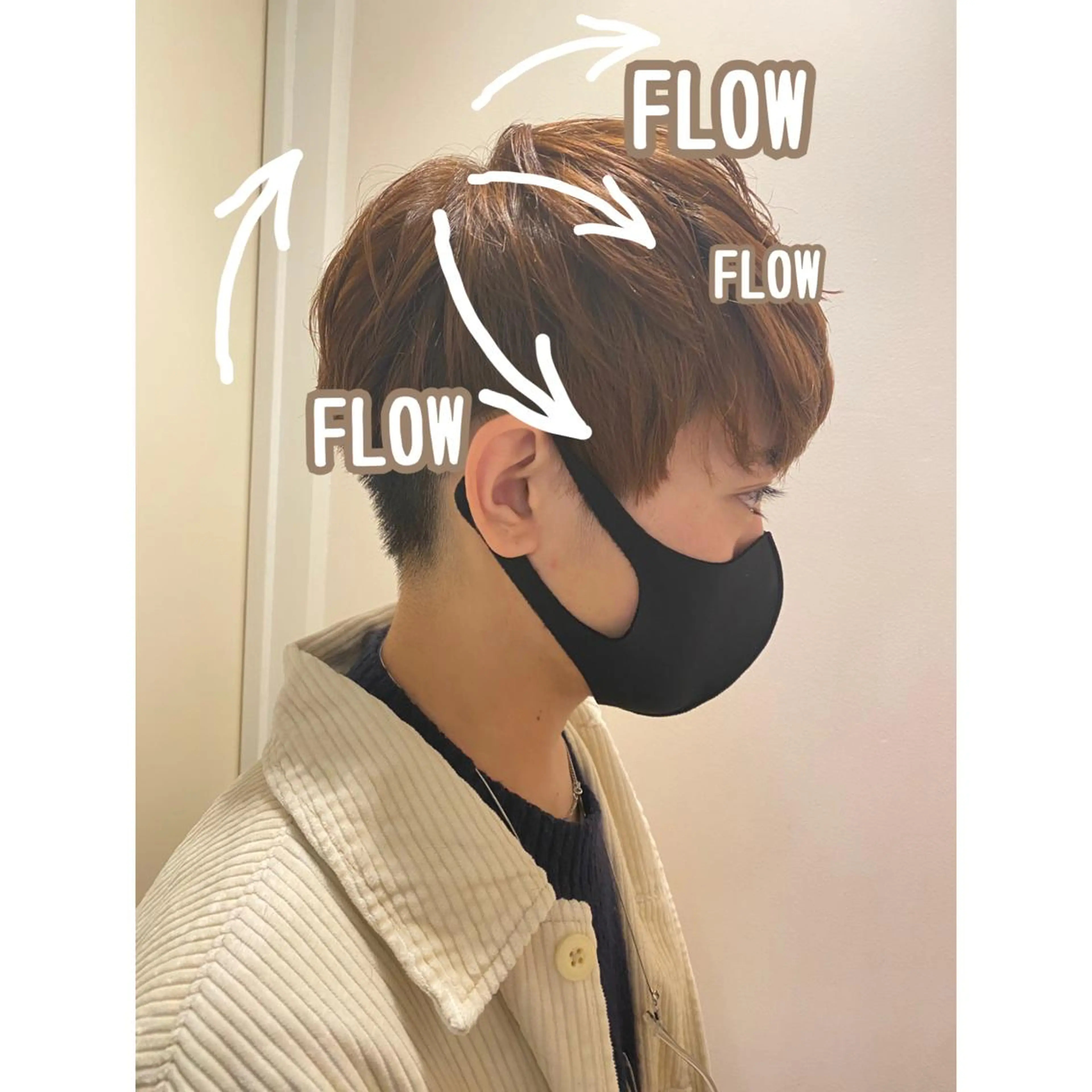 ショート カラー メンズ カット ヘアカラー トリートメント 🪽羽エク/Ash 店長/折目奈央🪽のヘアスタイル