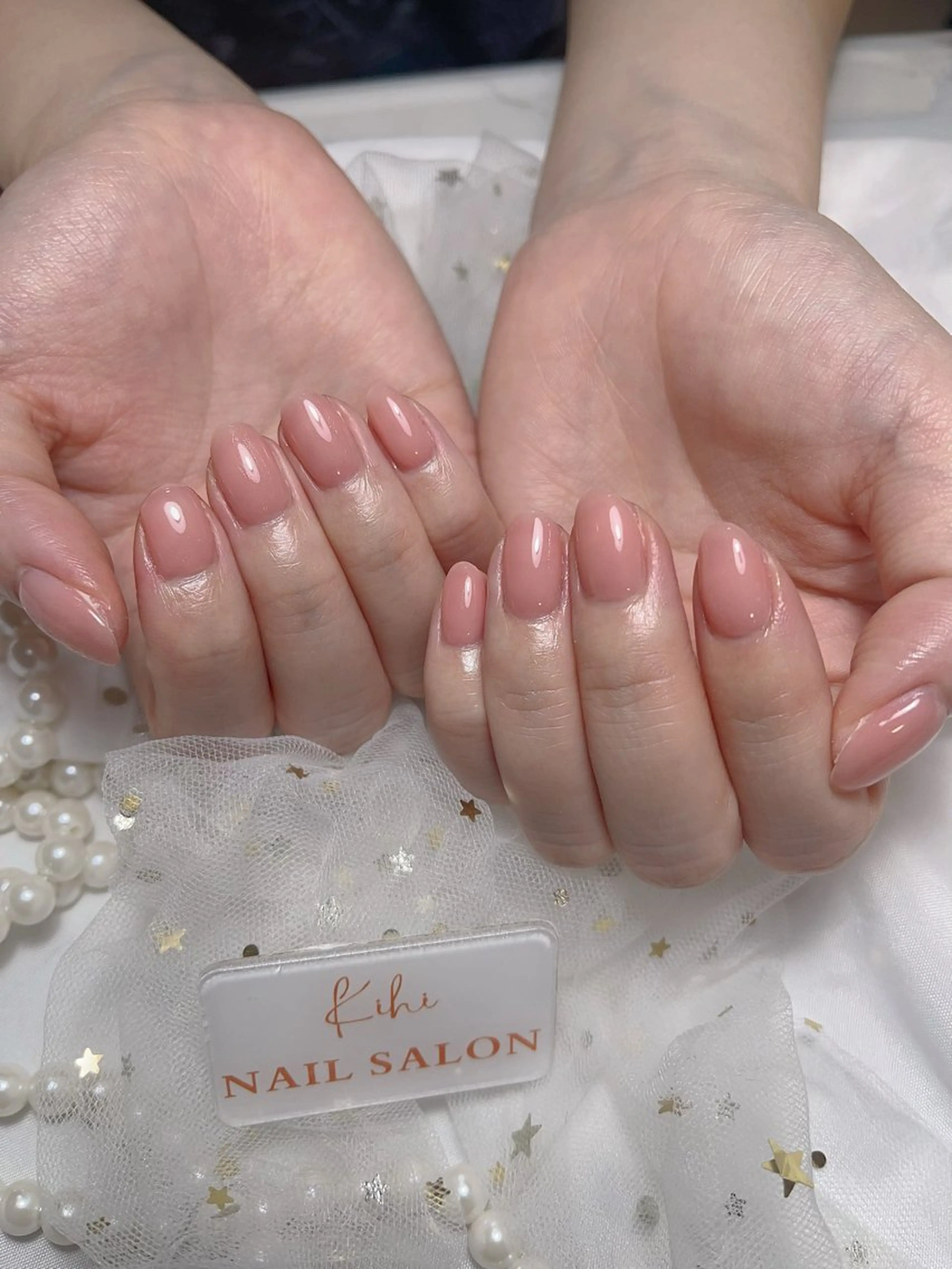 ネイル アートネイル フレンチネイル ジェルネイル グラデーション 韓国ネイル ハンドネイル ハンドケア さくら💮💮 【オフ無料】のネイルデザイン