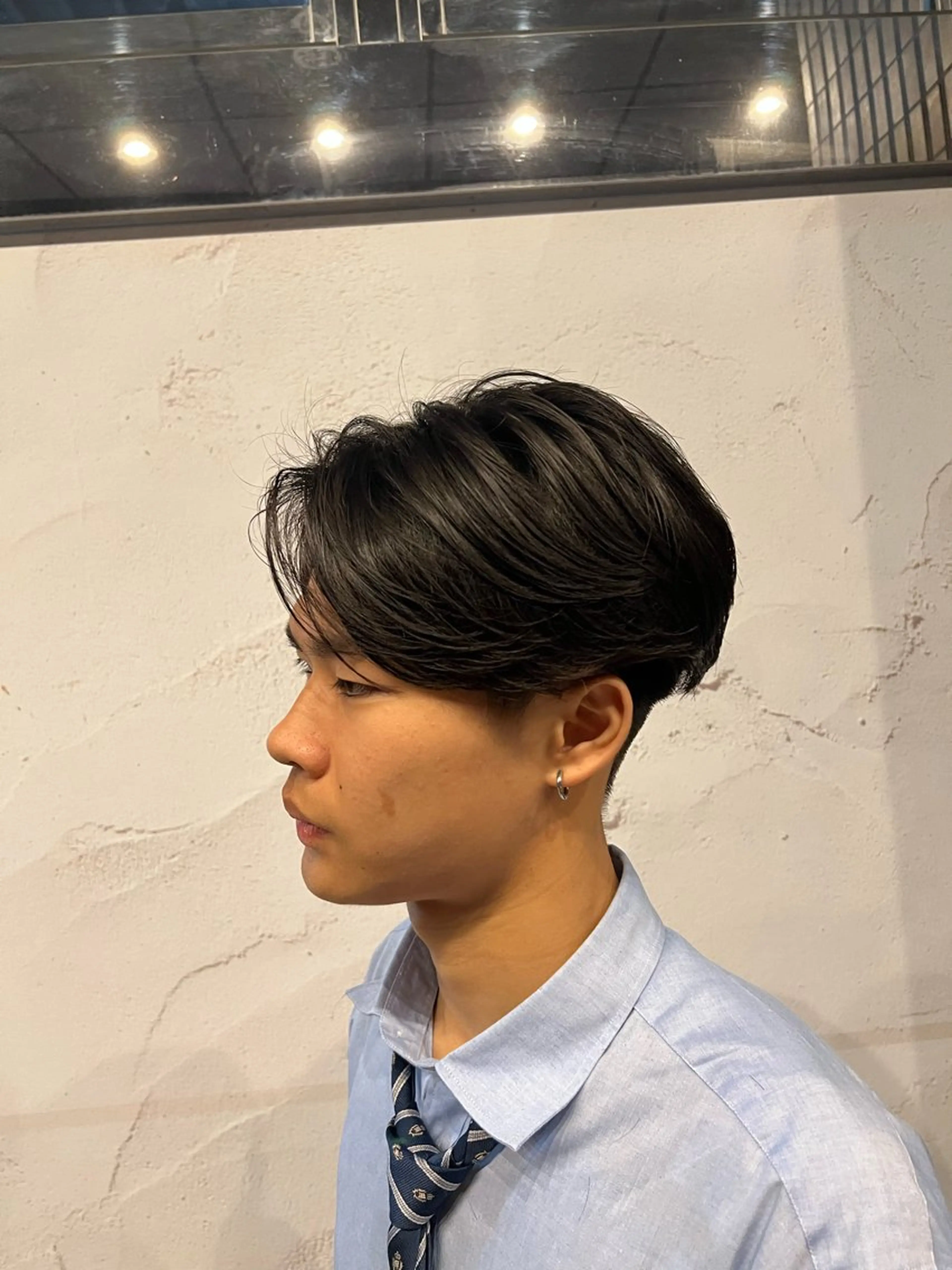 メンズ センターパート Men's NAM 八角のヘアスタイル