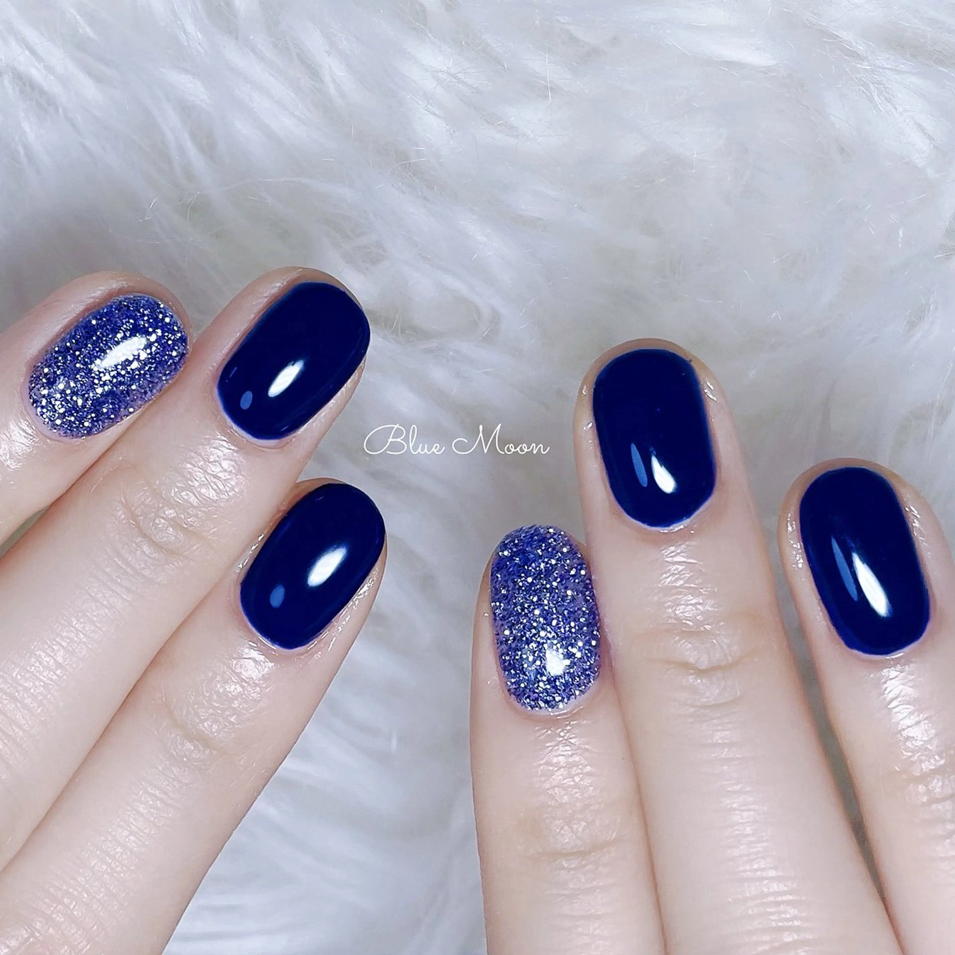 ネイル ハンドネイル フットネイル ハンドケア nail salon Blue Moonのネイルデザイン