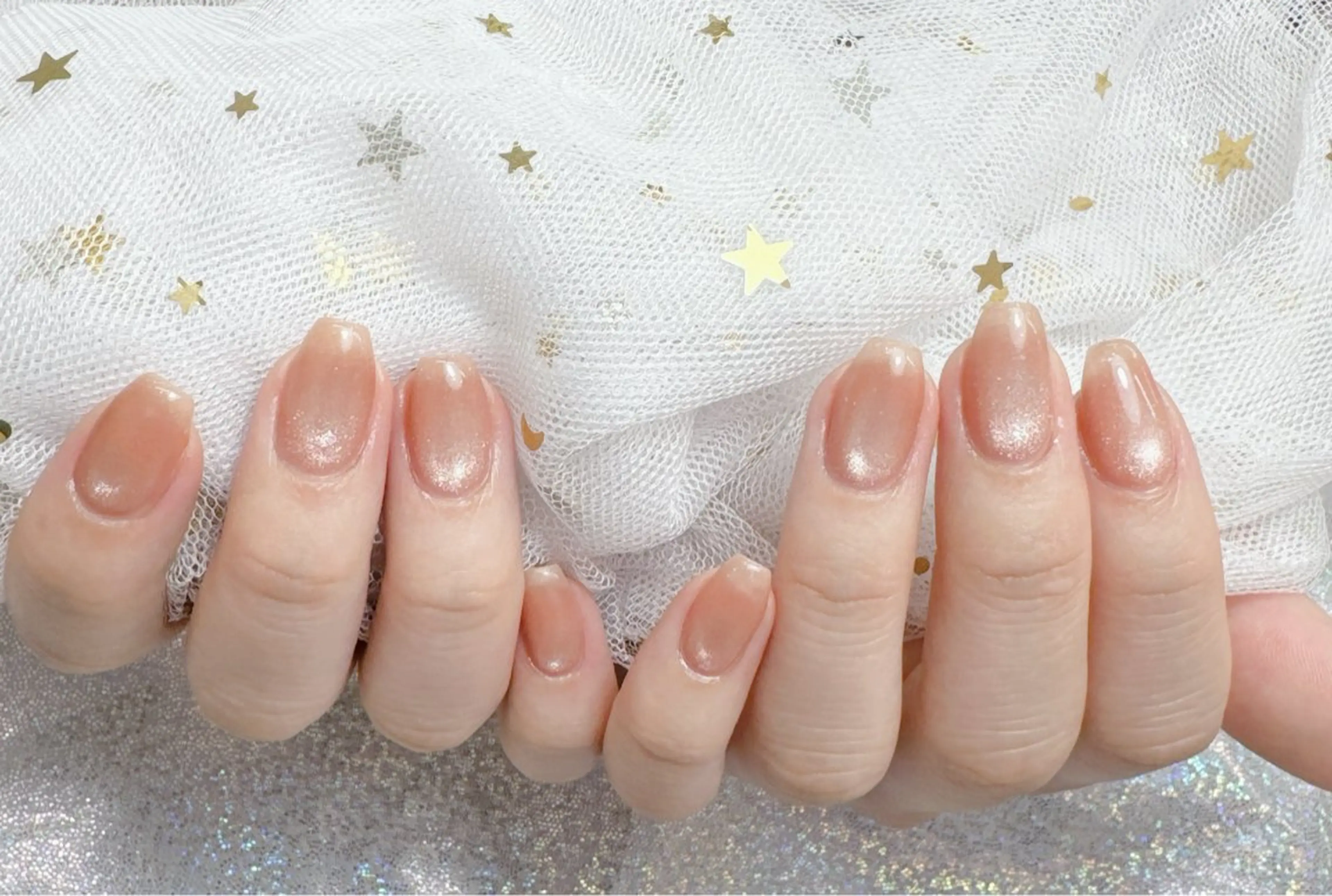 【新規様初回ソフトジェルオフ無料】～大人気💯キラキラマグネット➕カラーグラデーション100色​〜​選べる🉐🉑⏸️の写真