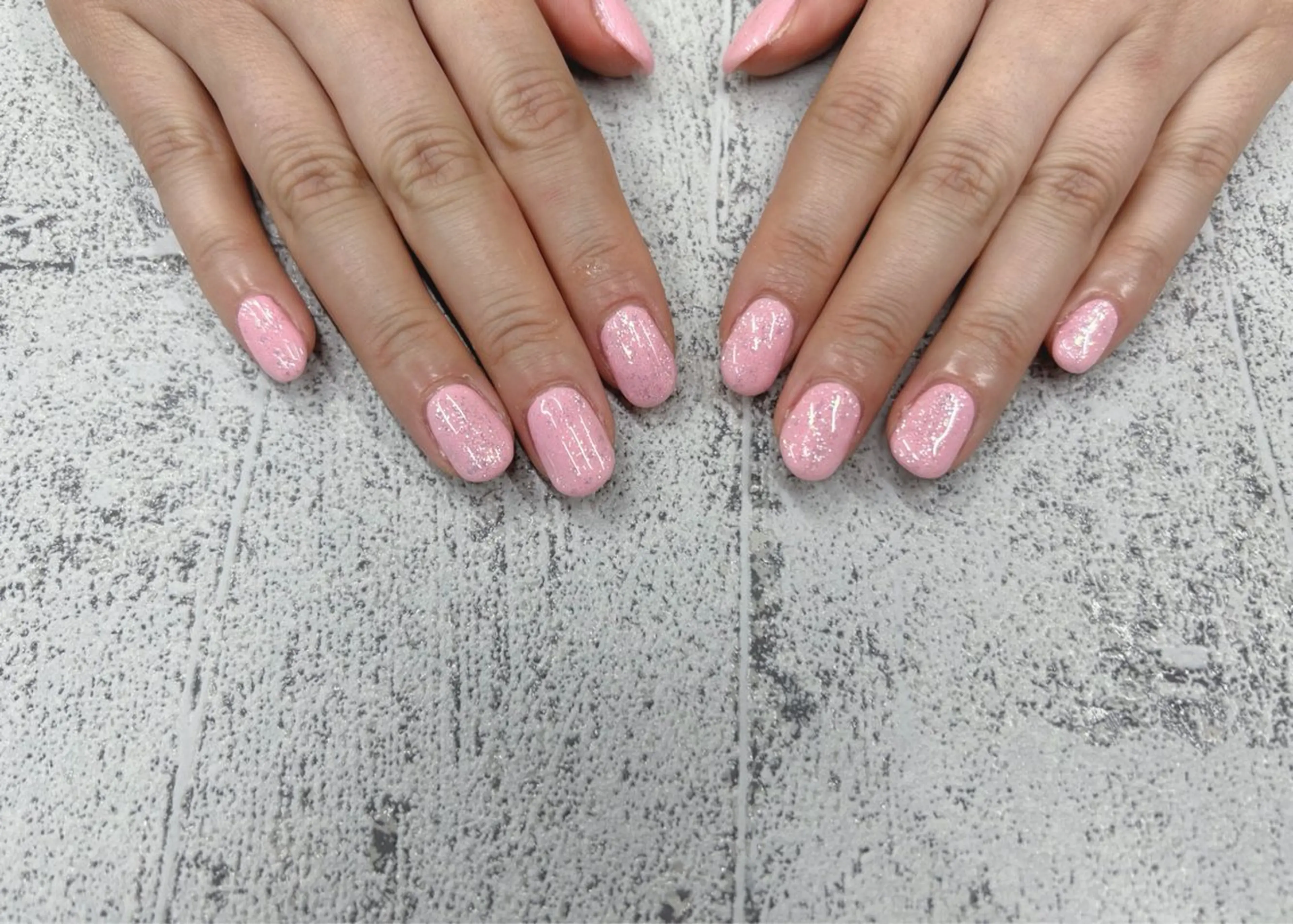 ネイル ピンク ハンドネイル Nail Salon agré所属・agré ネイルサロン　アグレのネイルデザイン