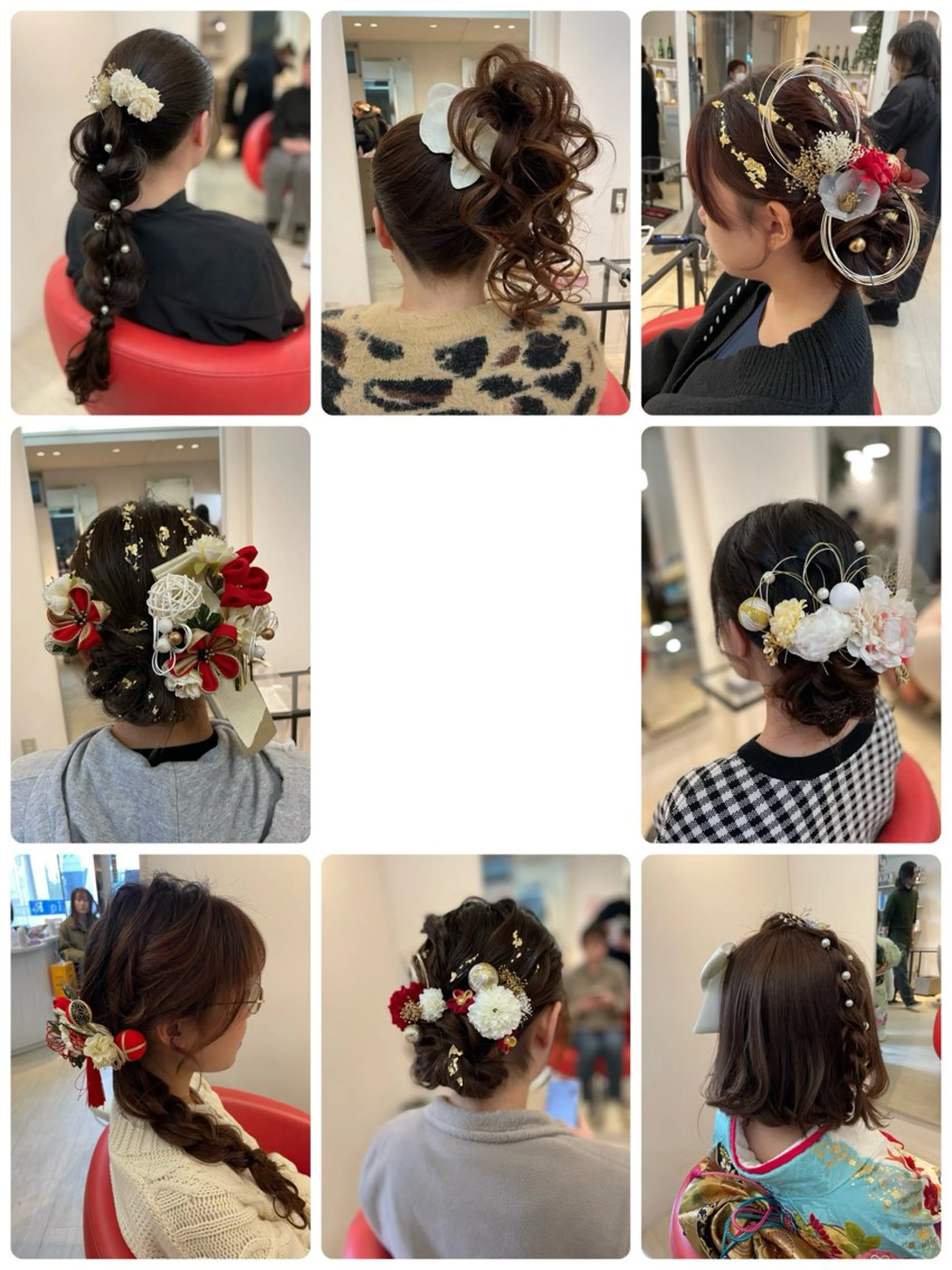 ヘアアレンジ(特殊スタイルは除く)の写真