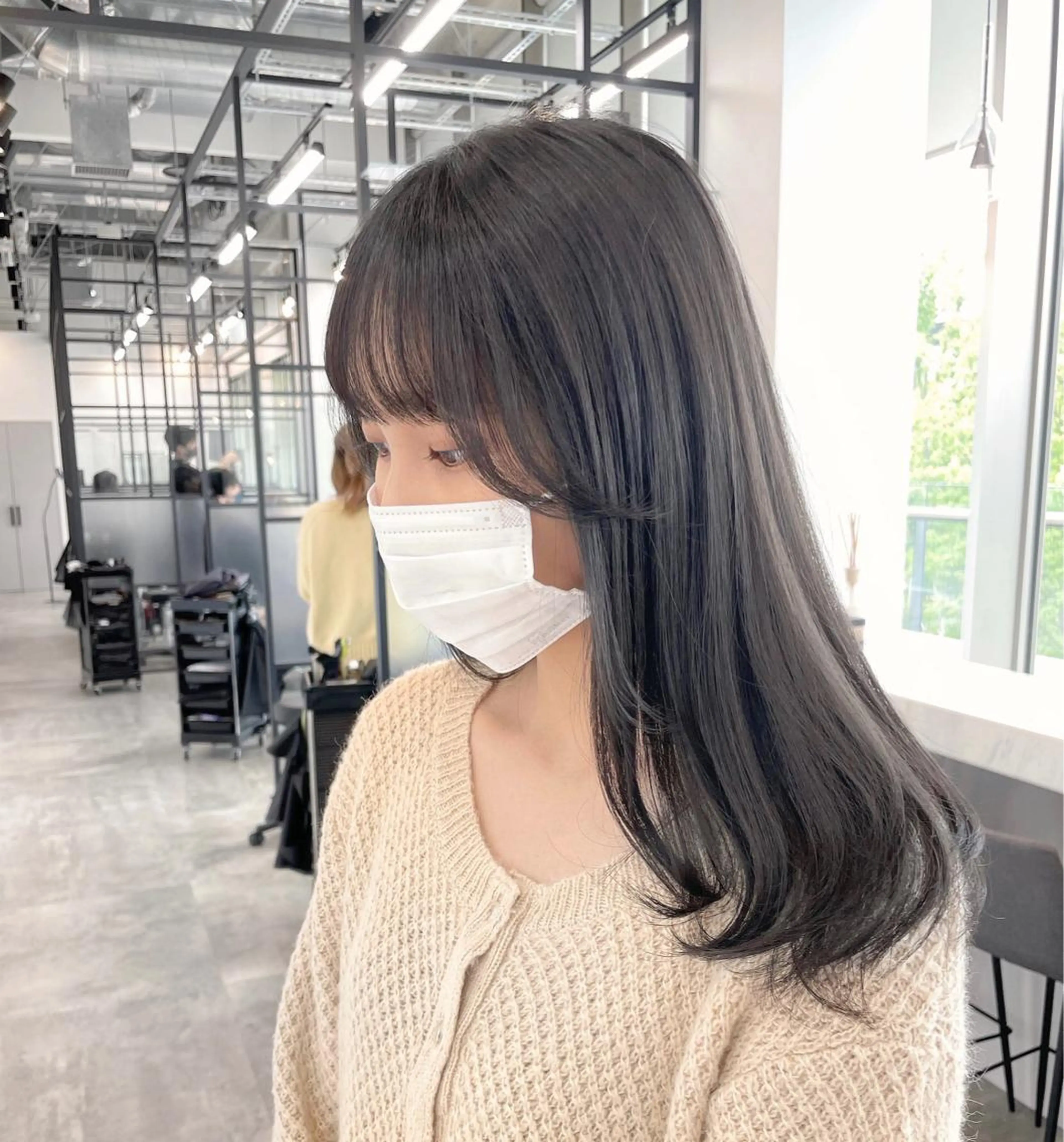 ロング カラー カット ヘアカラー トリートメント SALOWIN表参道　arist店所属・柔らか透け感カラー 🌿ムロヤリョウスケのヘアスタイル