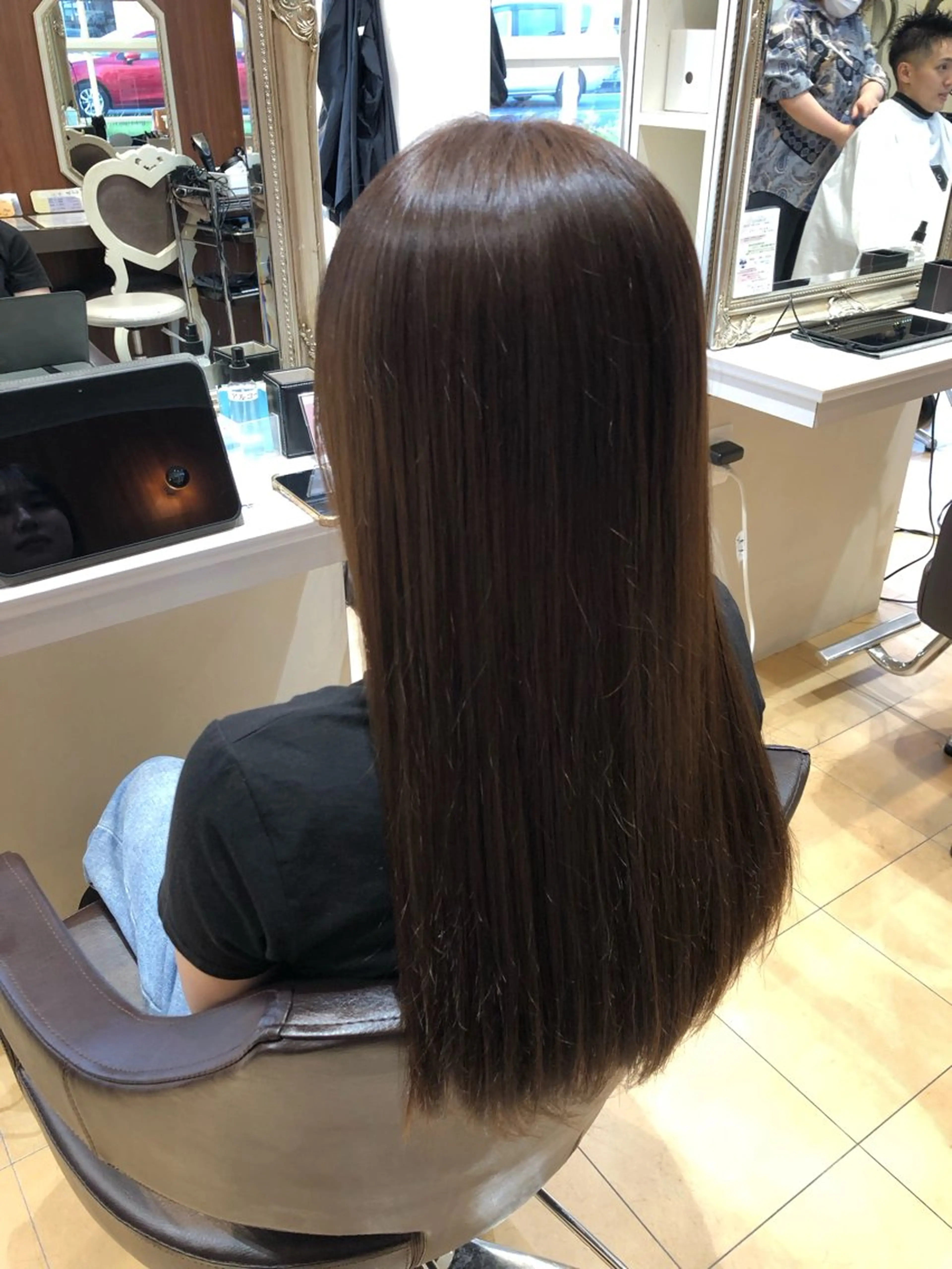 カラー カット ヘアカラー 今中 紗英のヘアスタイル