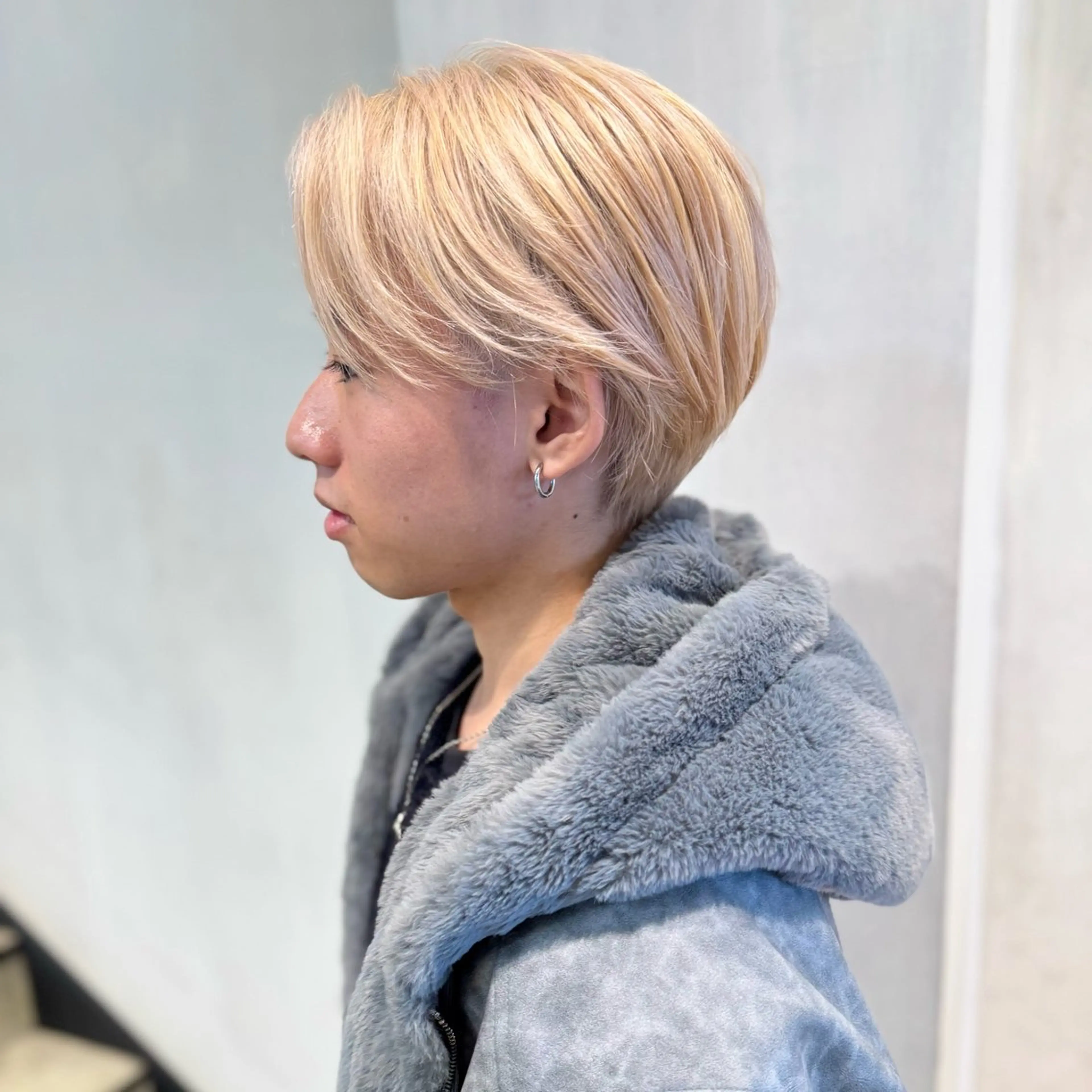 カラー メンズ メンズブリーチ メンズハイトーン ブリーチ 抜きっぱなしブロンド ブロンド カット ヘアカラー メンズパーマ/メンズ カット/古川晴輝のヘアスタイル