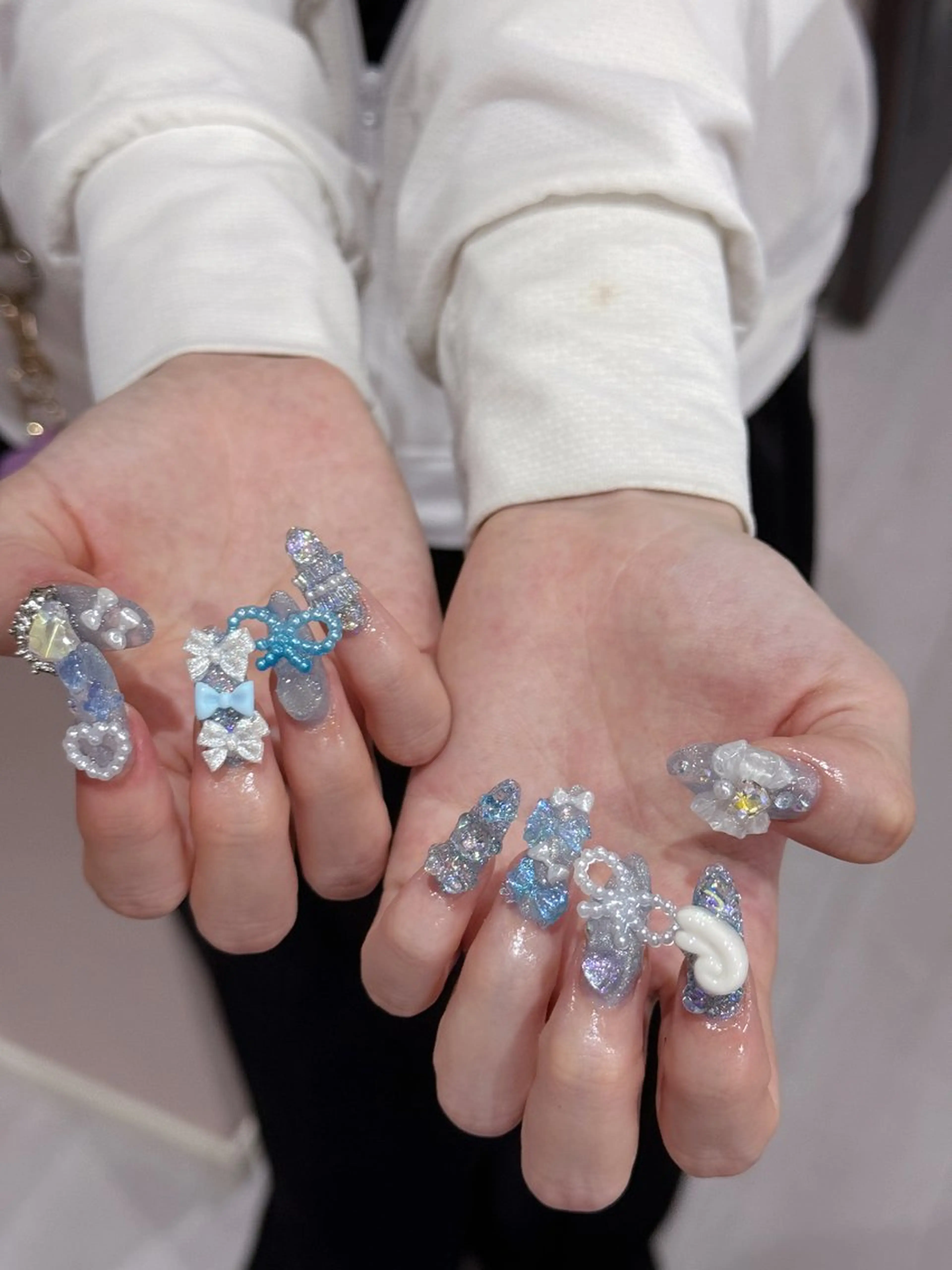 ネイル ハンドネイル Dark honey スカルプ専門原宿店のネイルデザイン