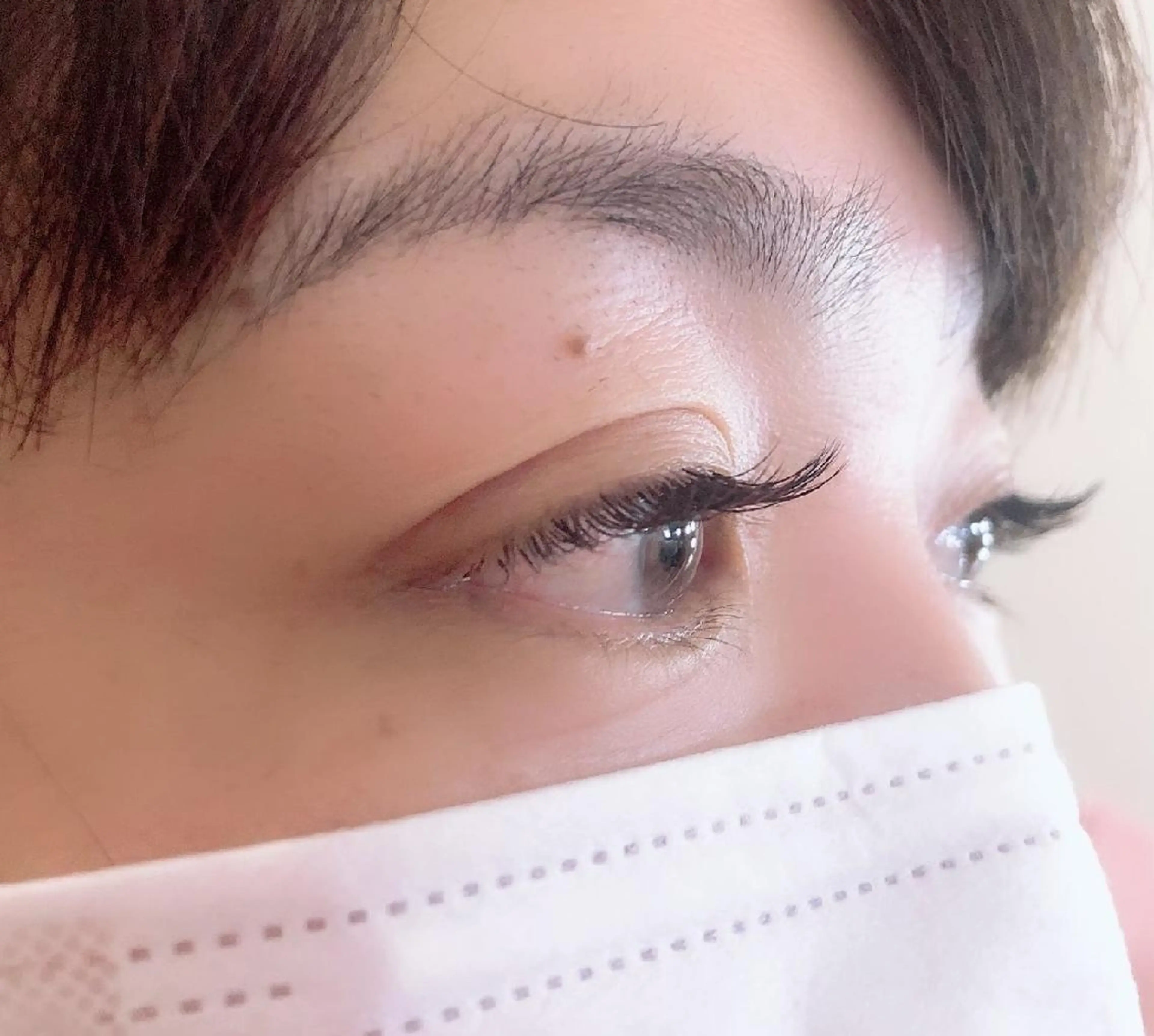 マツエク・マツパ 付け放題 フラットラッシュ ナチュラル まつげパーマ セーブル 吉岡 ゆうなのマツエク・マツパデザイン