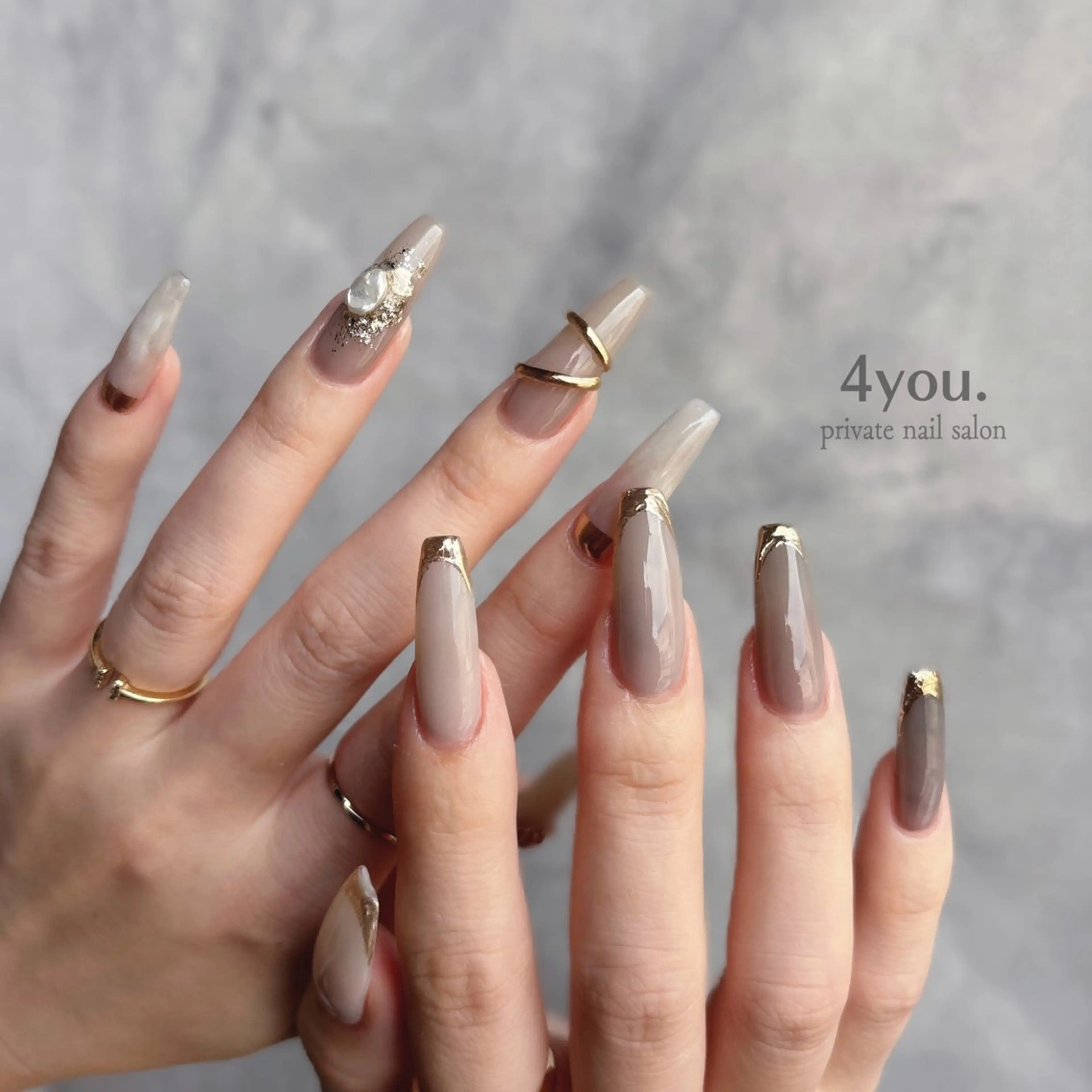 ネイル nail salon ４ｙｏｕ．のネイルデザイン