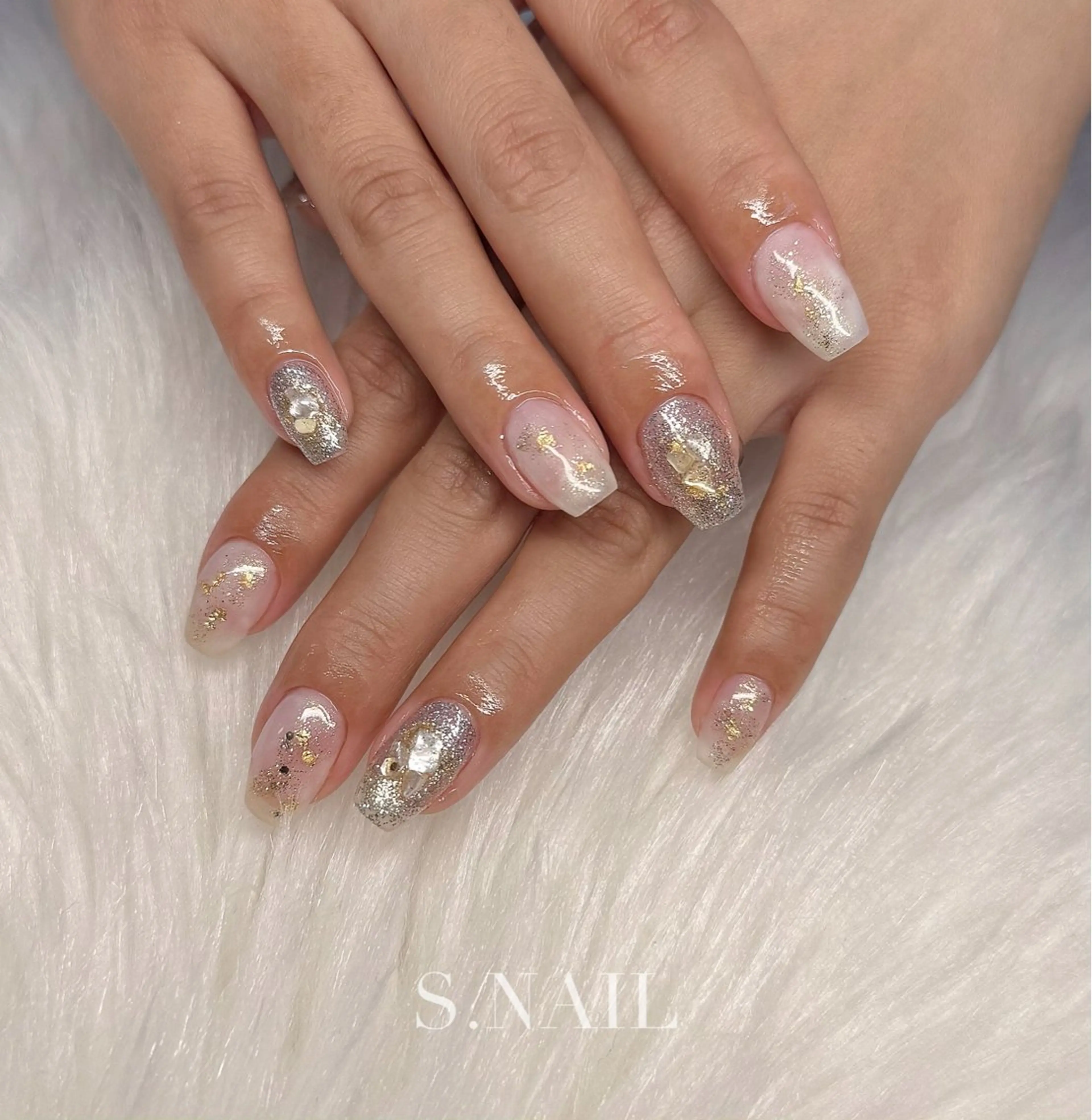 ネイル 持ち込み ハンドネイル S♡NAIL所属・S.NAIL Suuのネイルデザイン